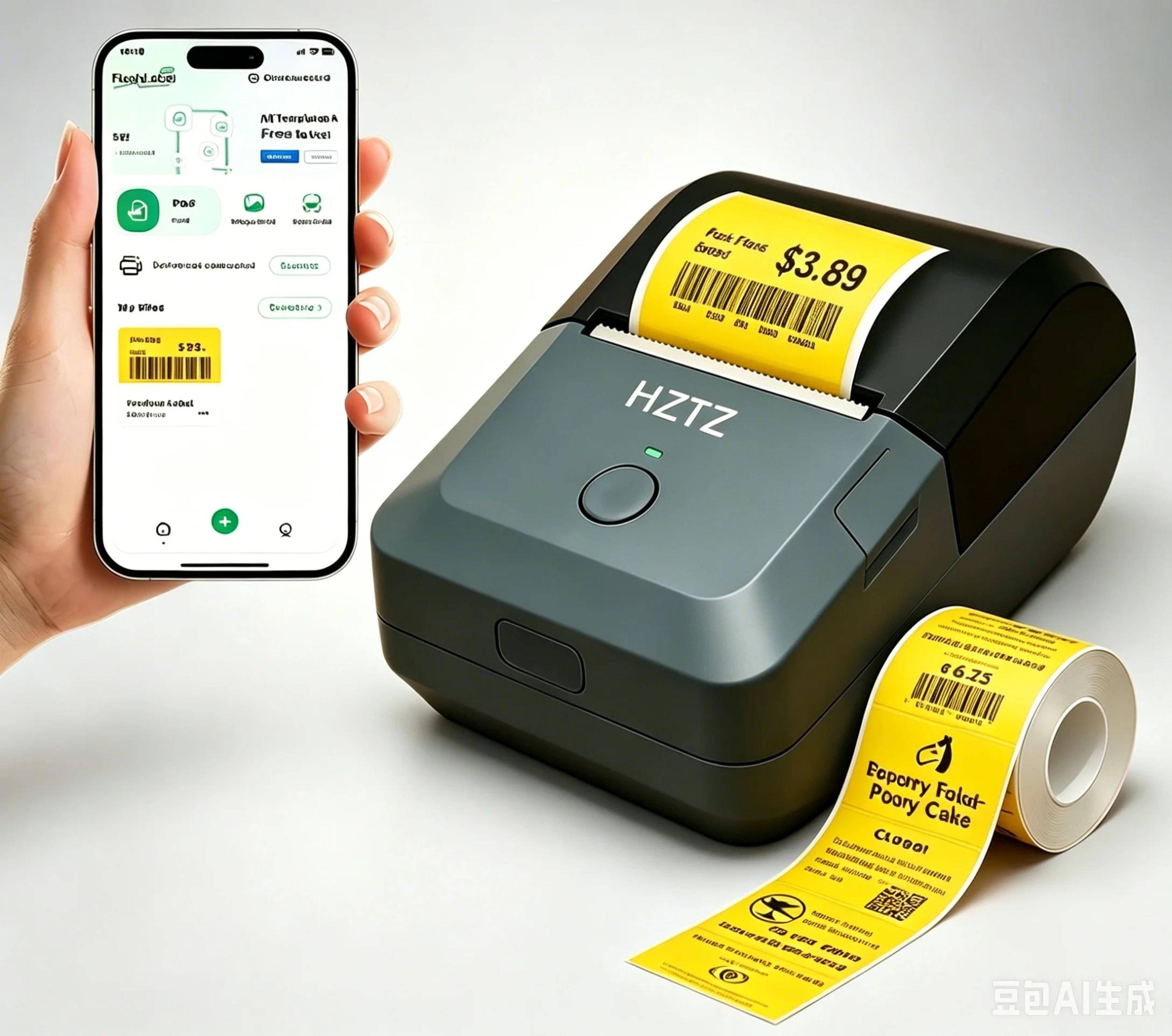 Bluetooth Thermal Label Printer And Sticker Maker 9