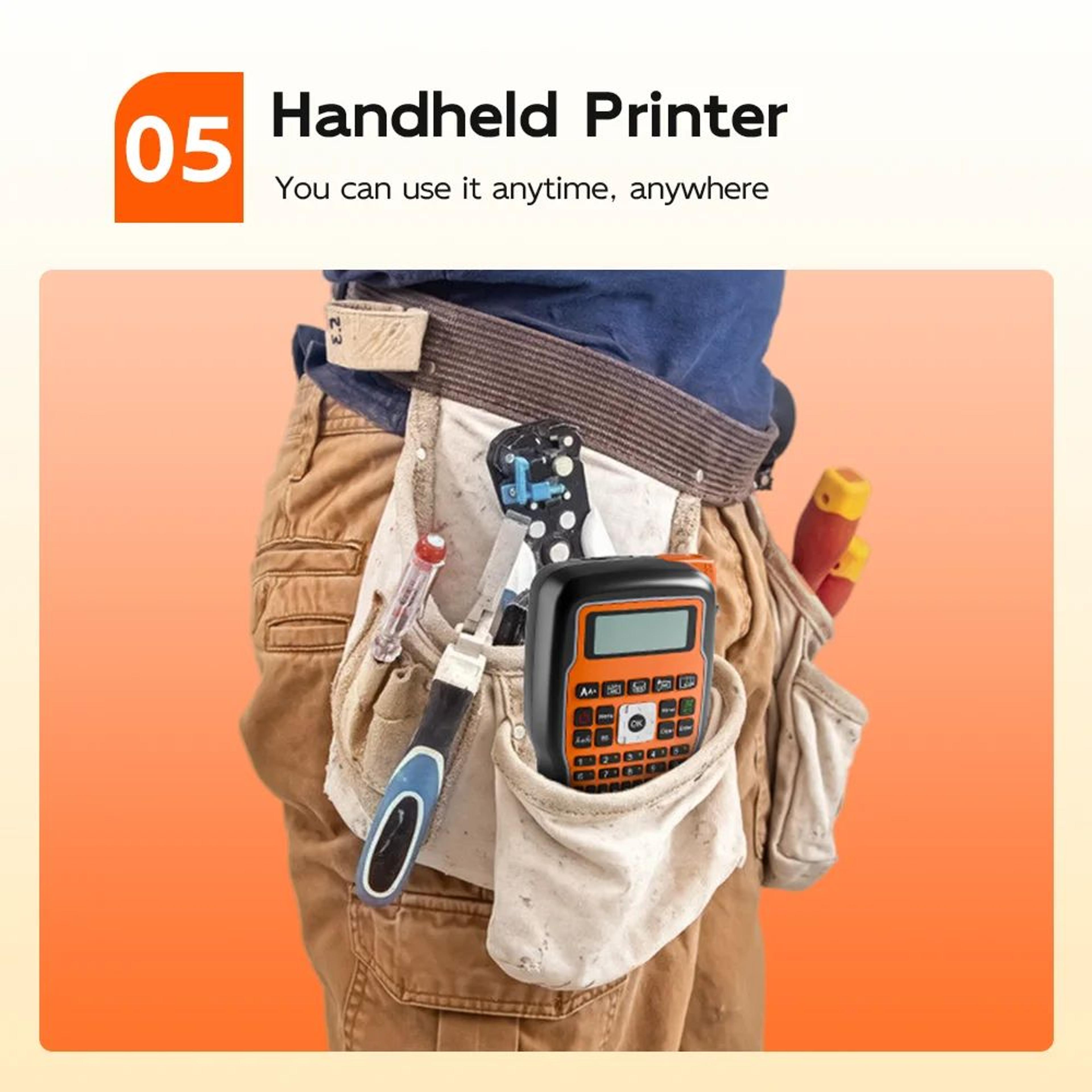 E1000PRO Handheld Label Printer And Cable Marker 2