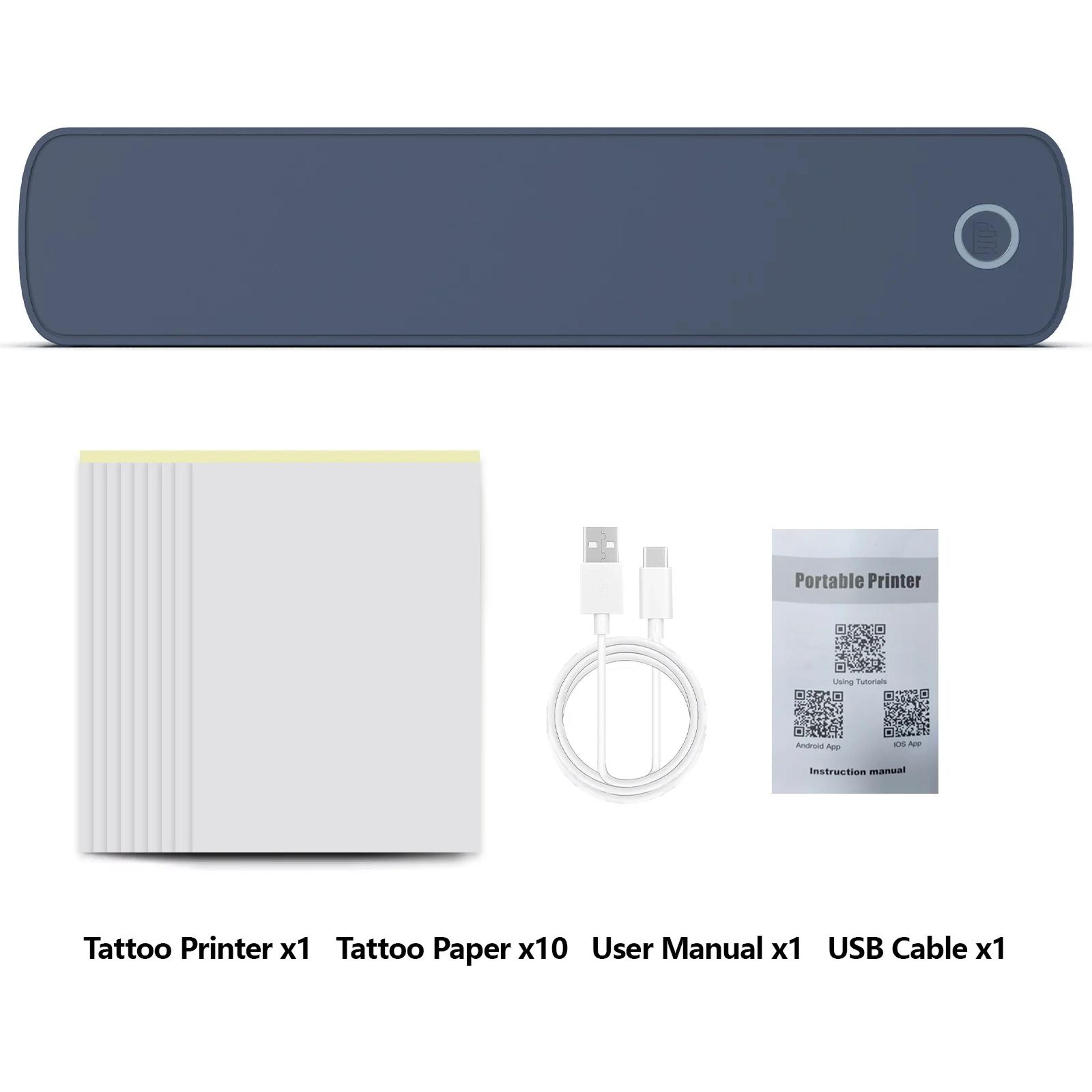 Wireless A4 Letter Size Thermal Printer 12