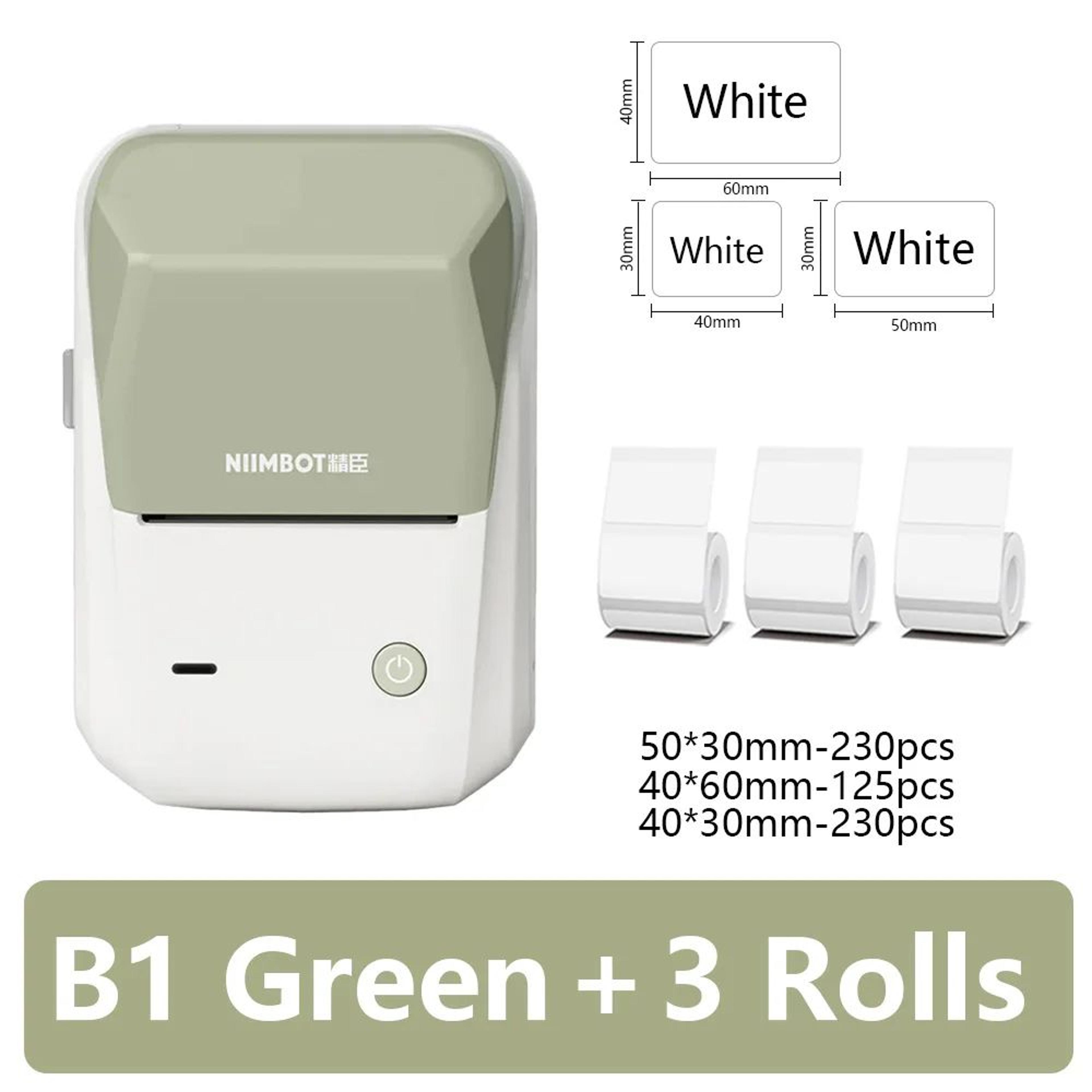 B1 Mini Bluetooth Label Printer 12