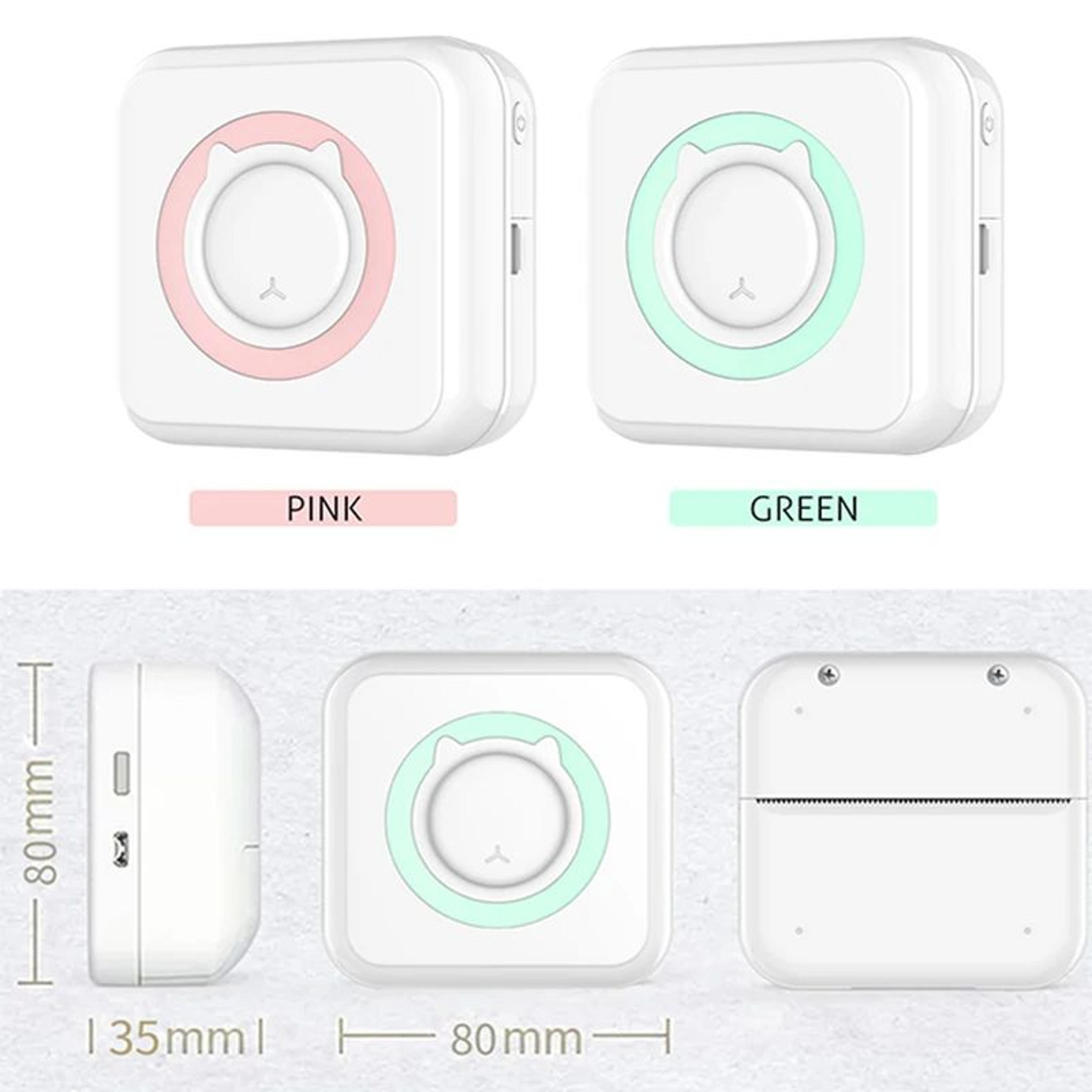 Mini Portable Inkless Photo Printer 2