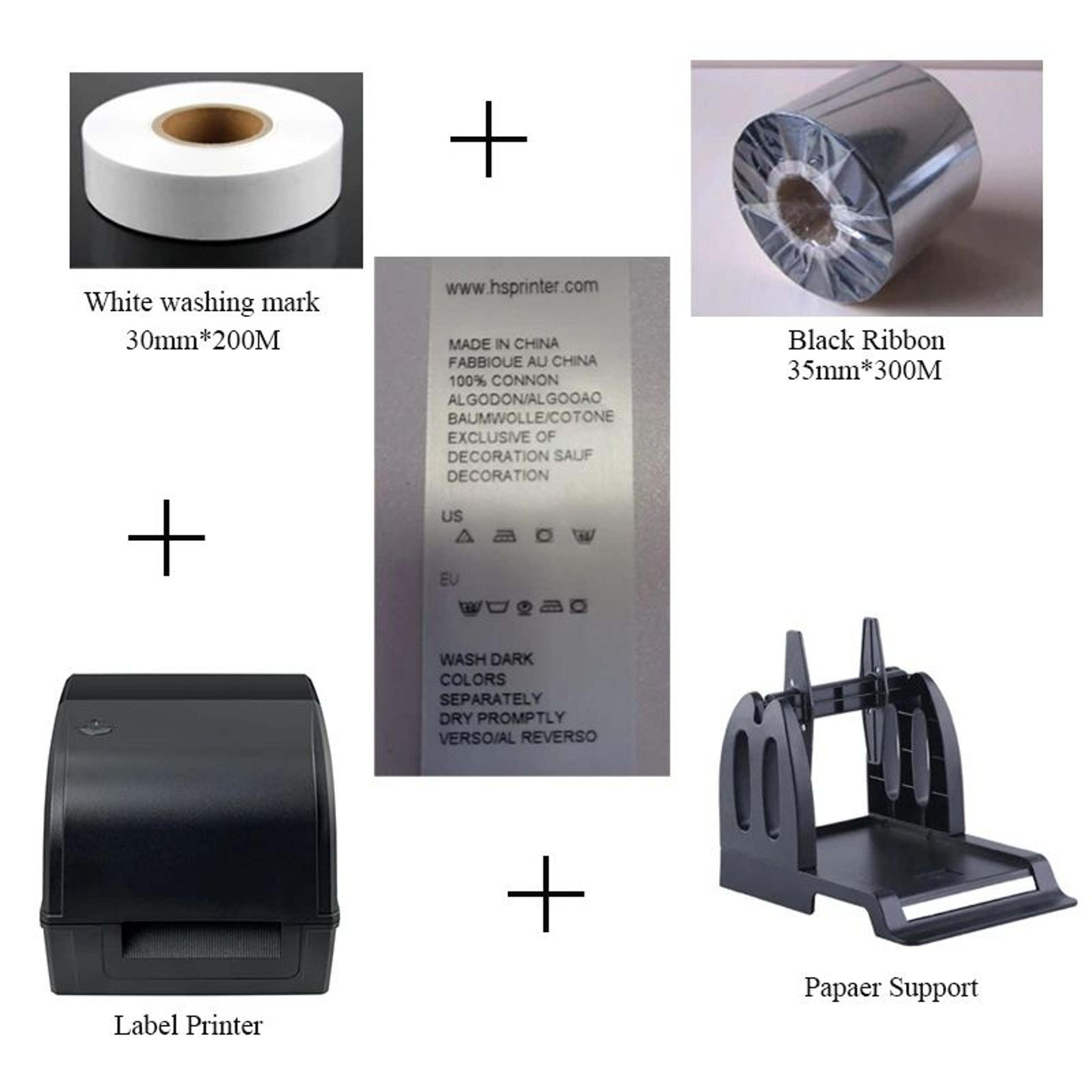 4 Inch Thermal Transfer Clothing Label Printer 4