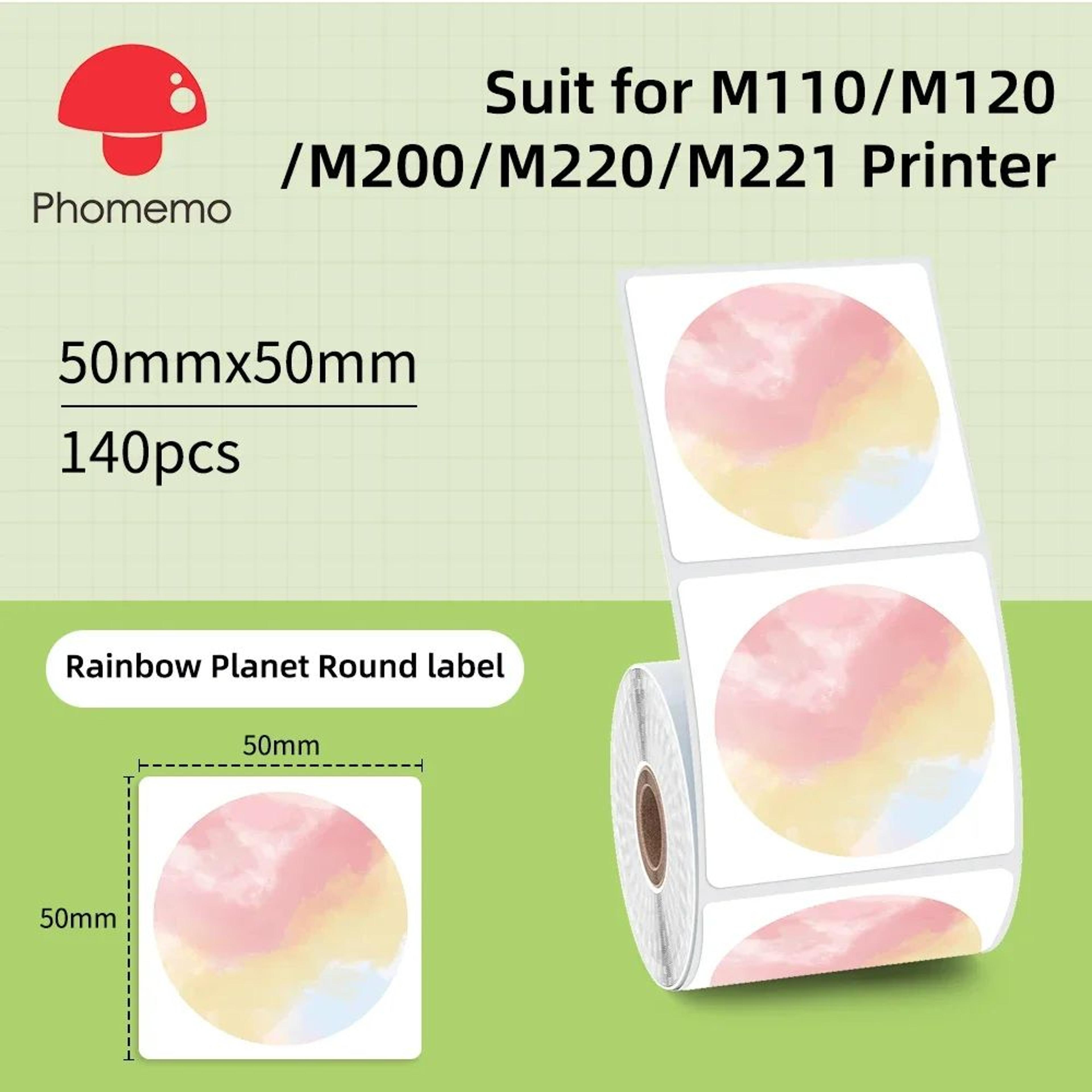 Portable Thermal Label Stickers 20