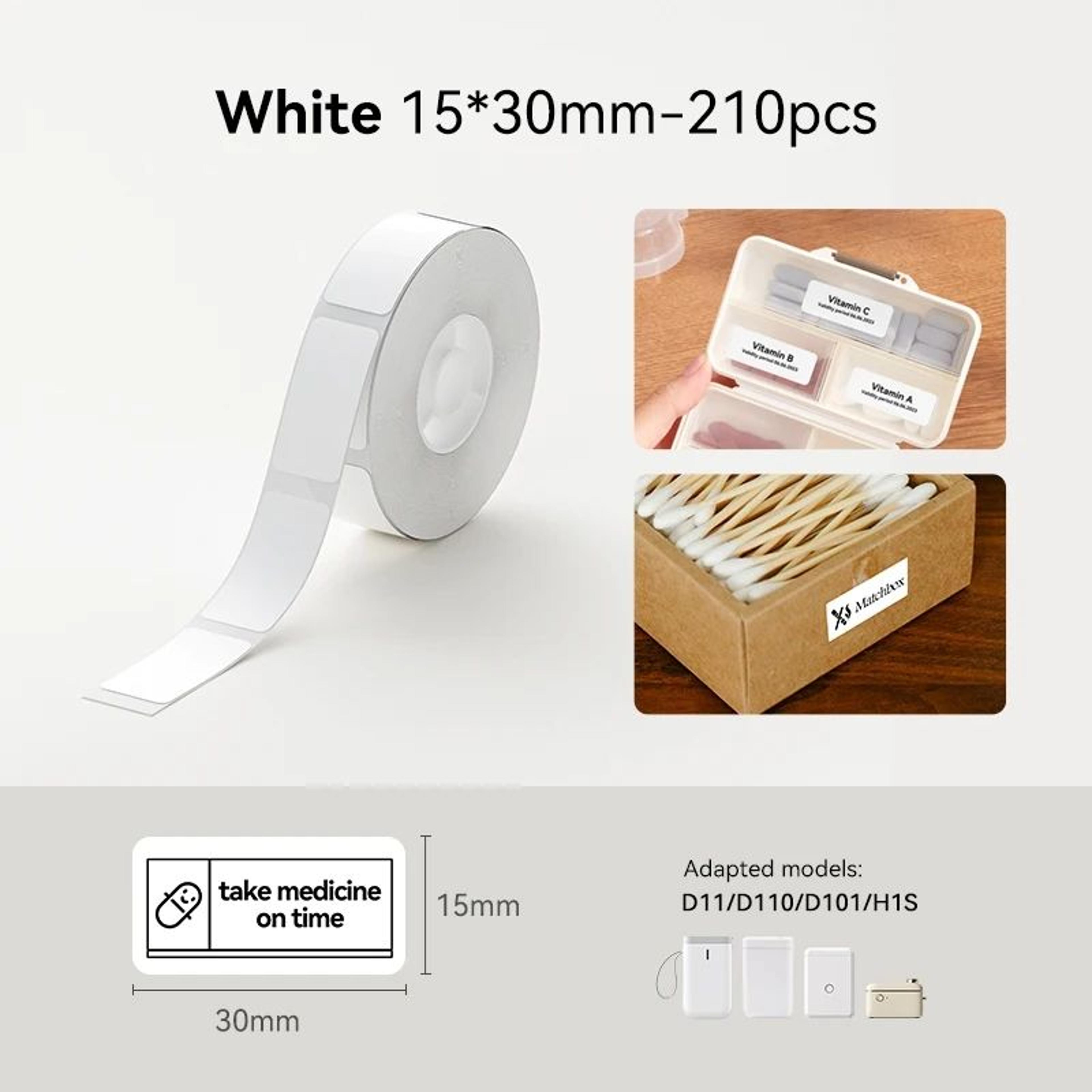 D11 D110 Waterproof Thermal Label Stickers 12
