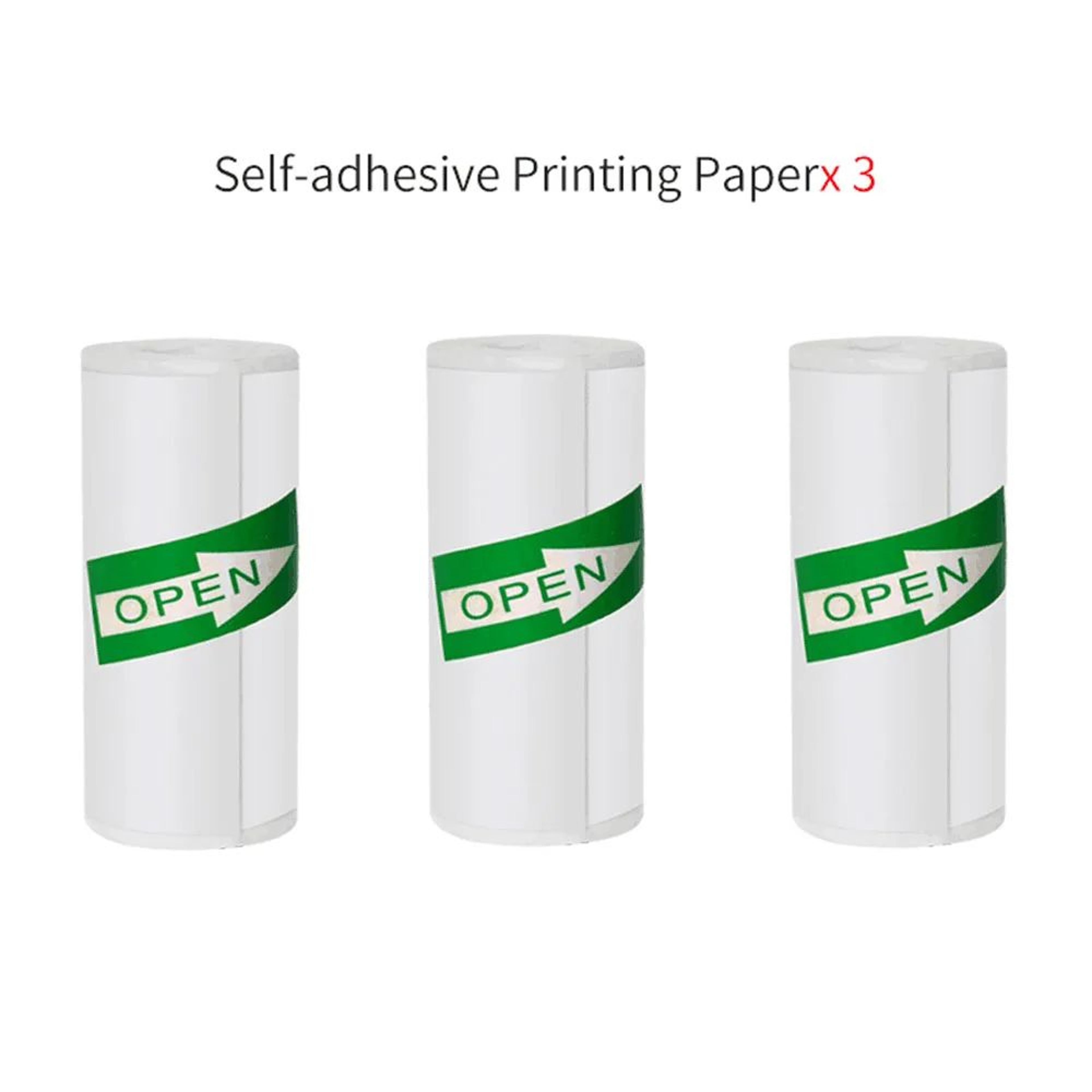 Mini Thermal Sticker Paper Rolls 8