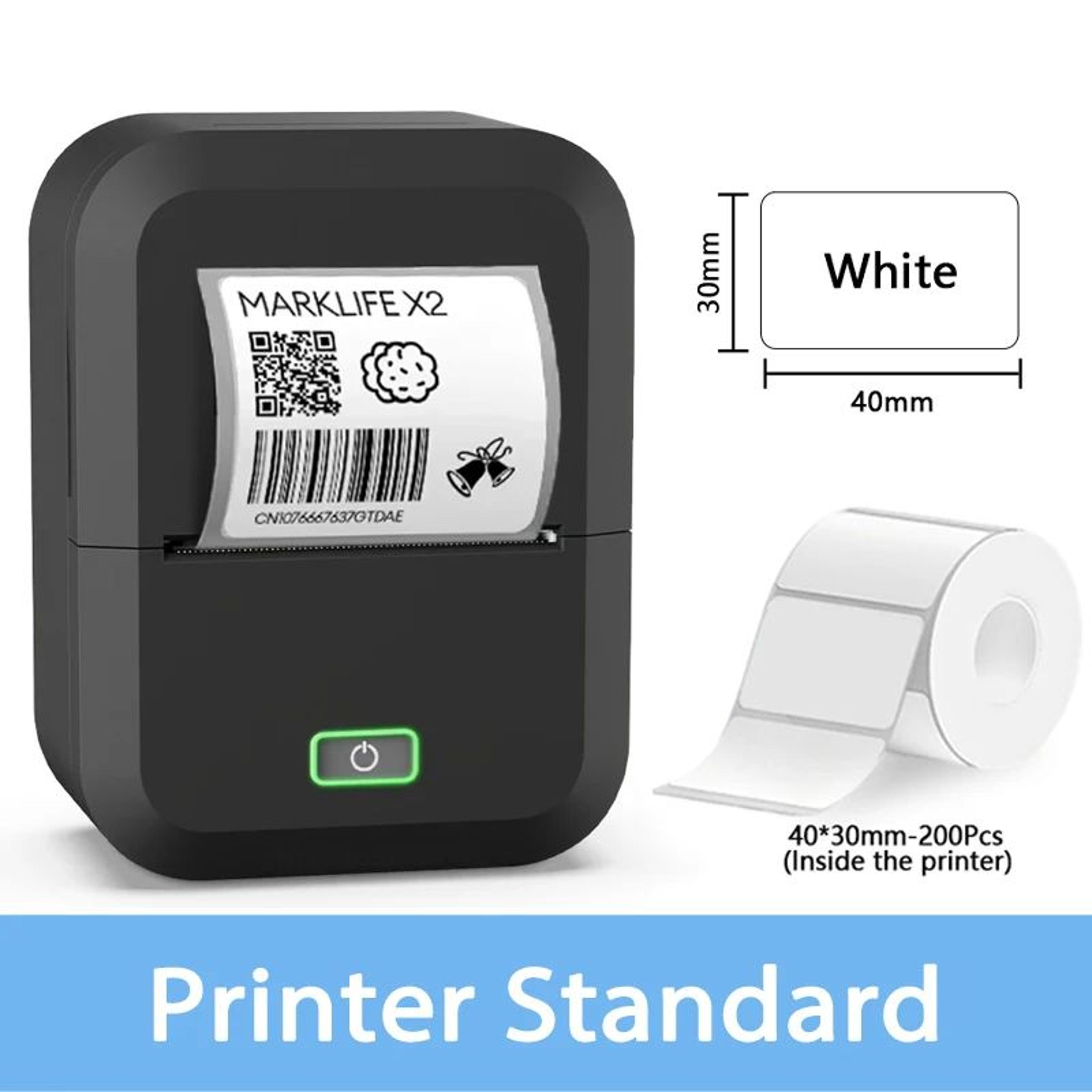 Marklife X2 Portable Thermal Label Printer 6