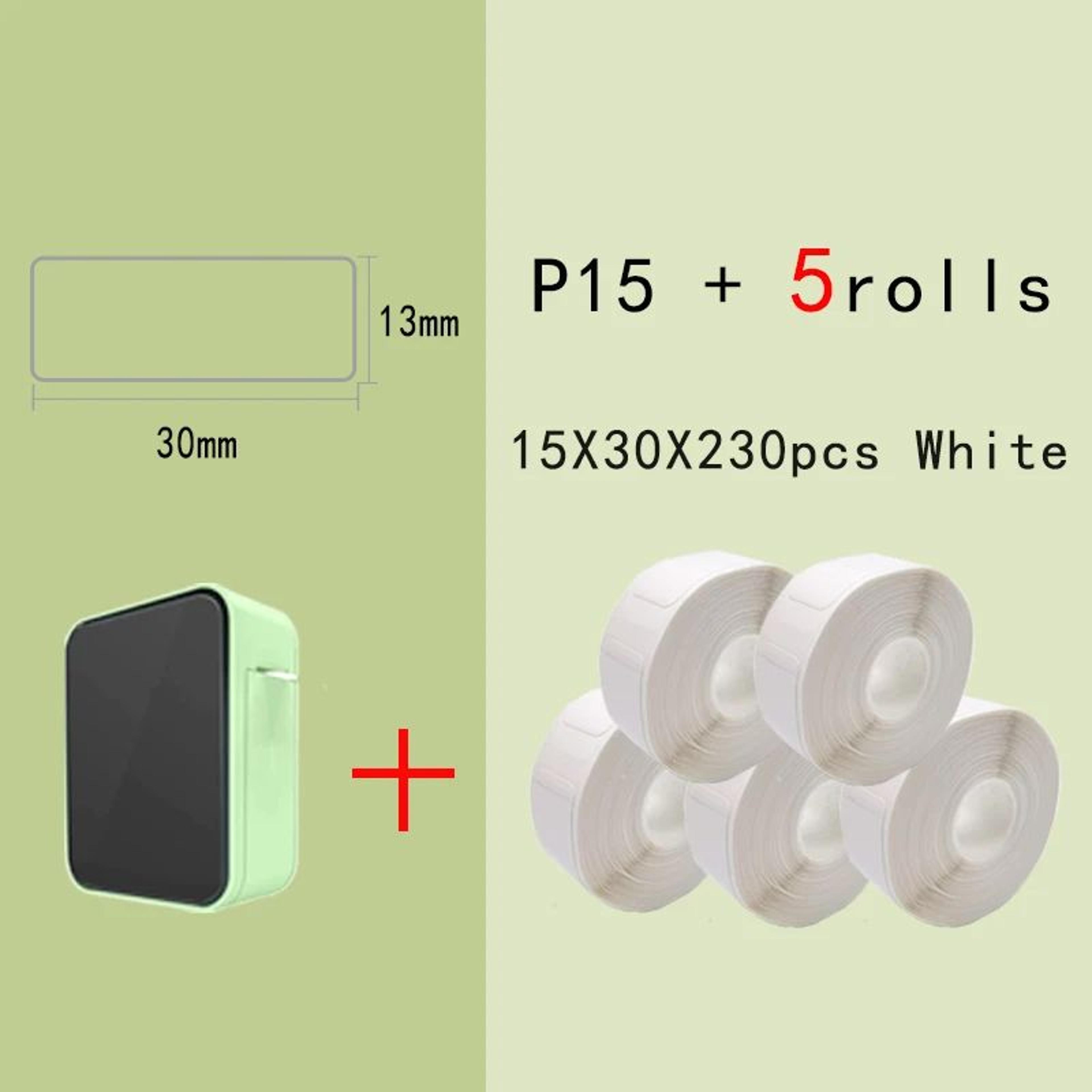 P15 Mini Bluetooth Label Printer 22