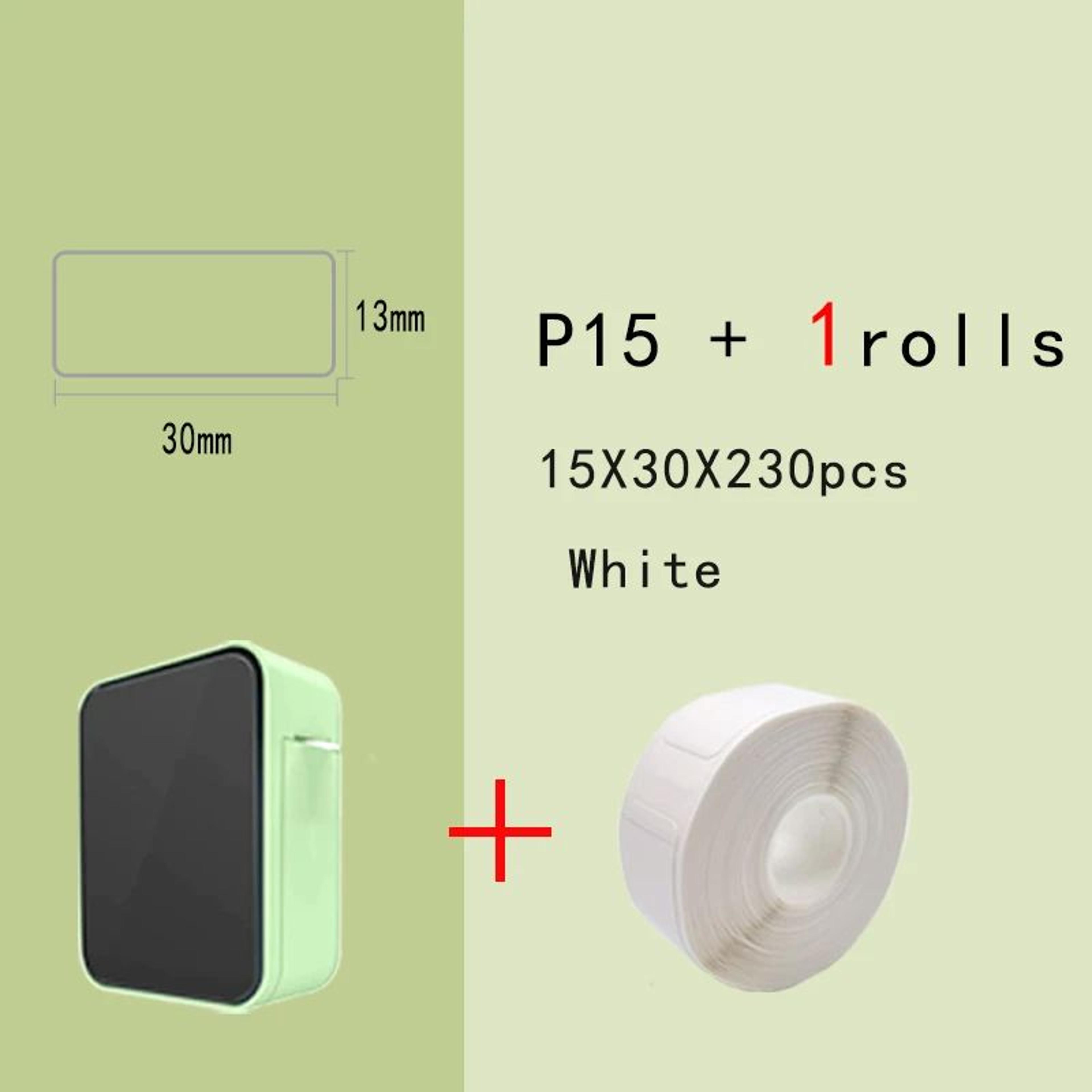 P15 Mini Bluetooth Label Printer 7