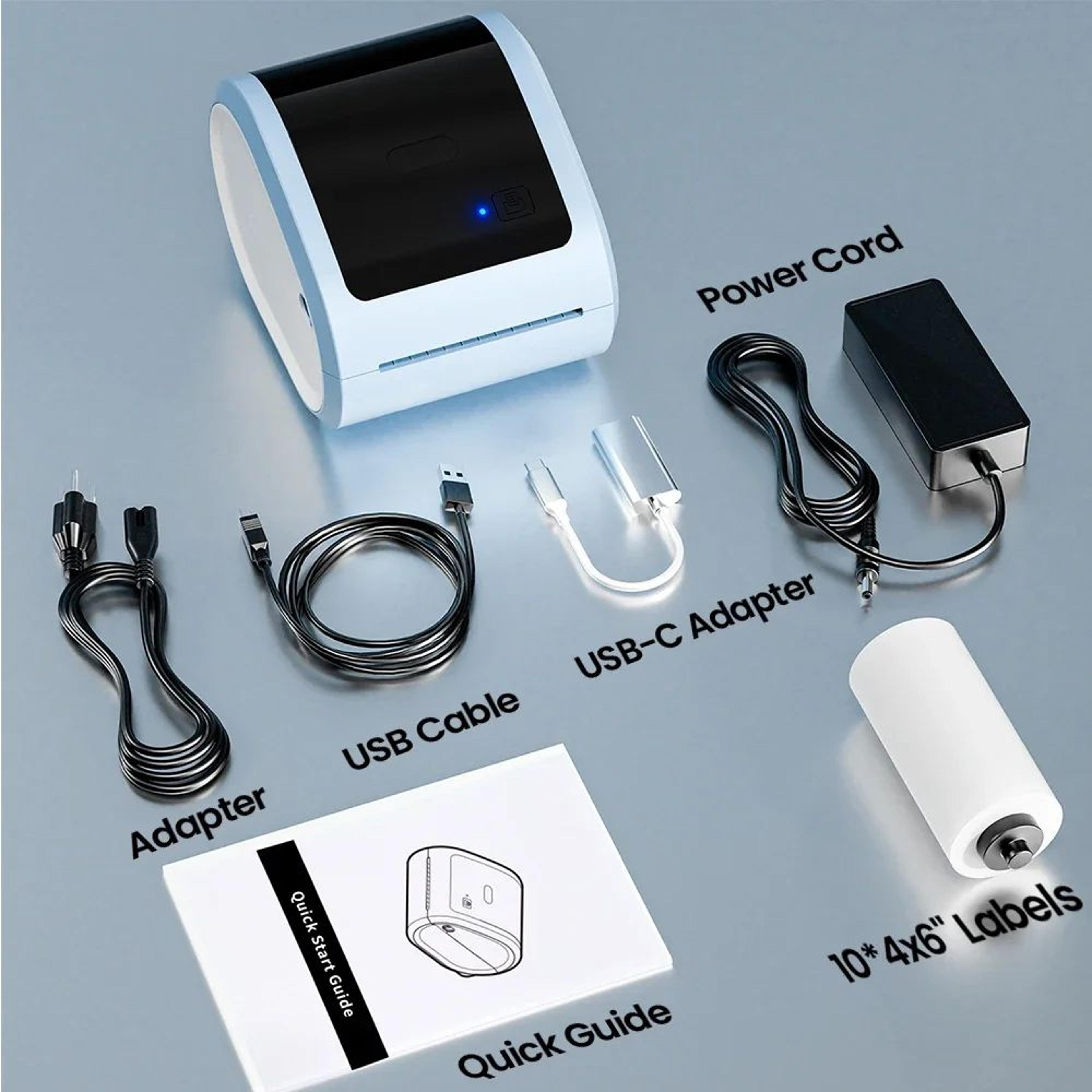 Wireless Bluetooth Shipping Label Printer 7