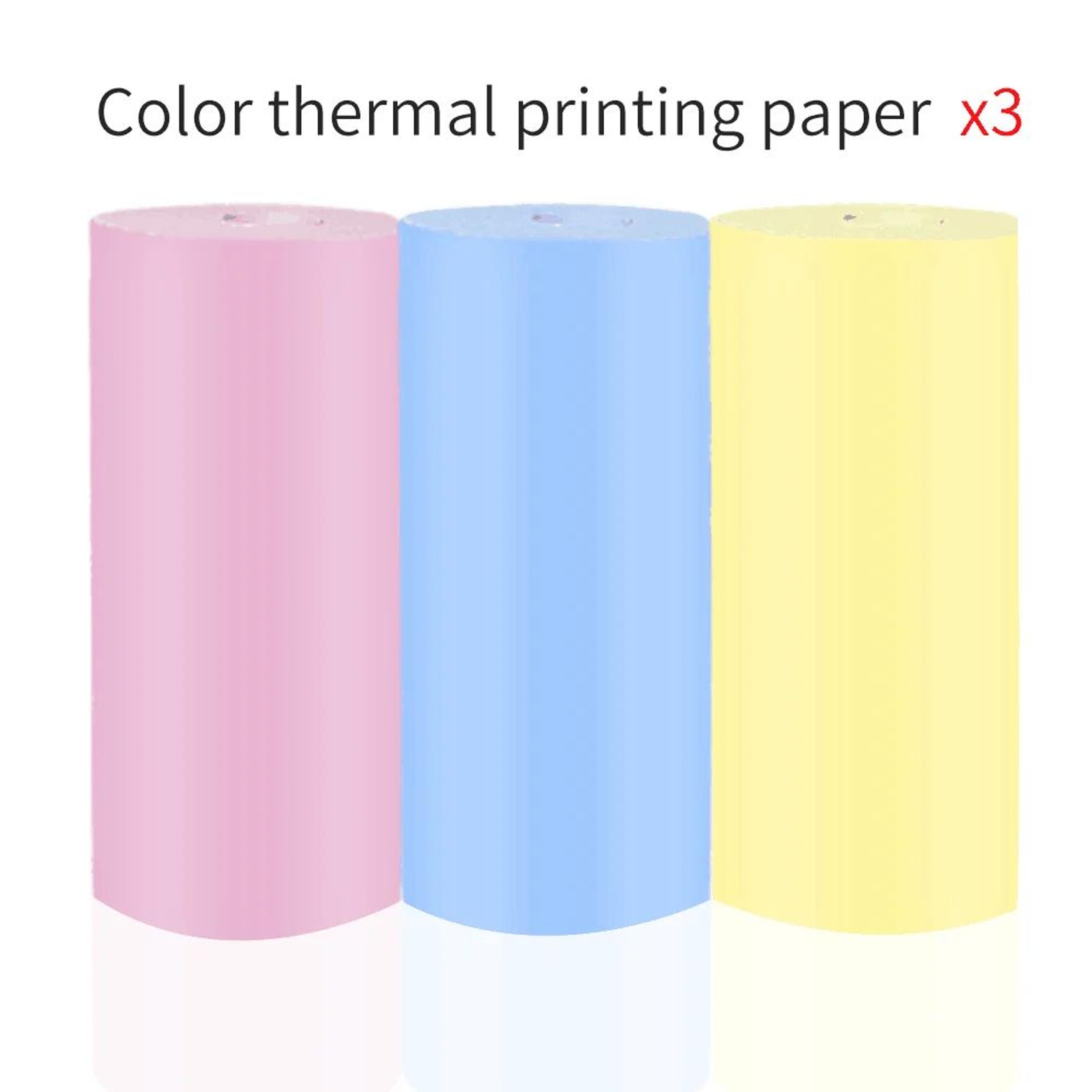 Mini Printer Self Adhesive Thermal Paper Rolls 6