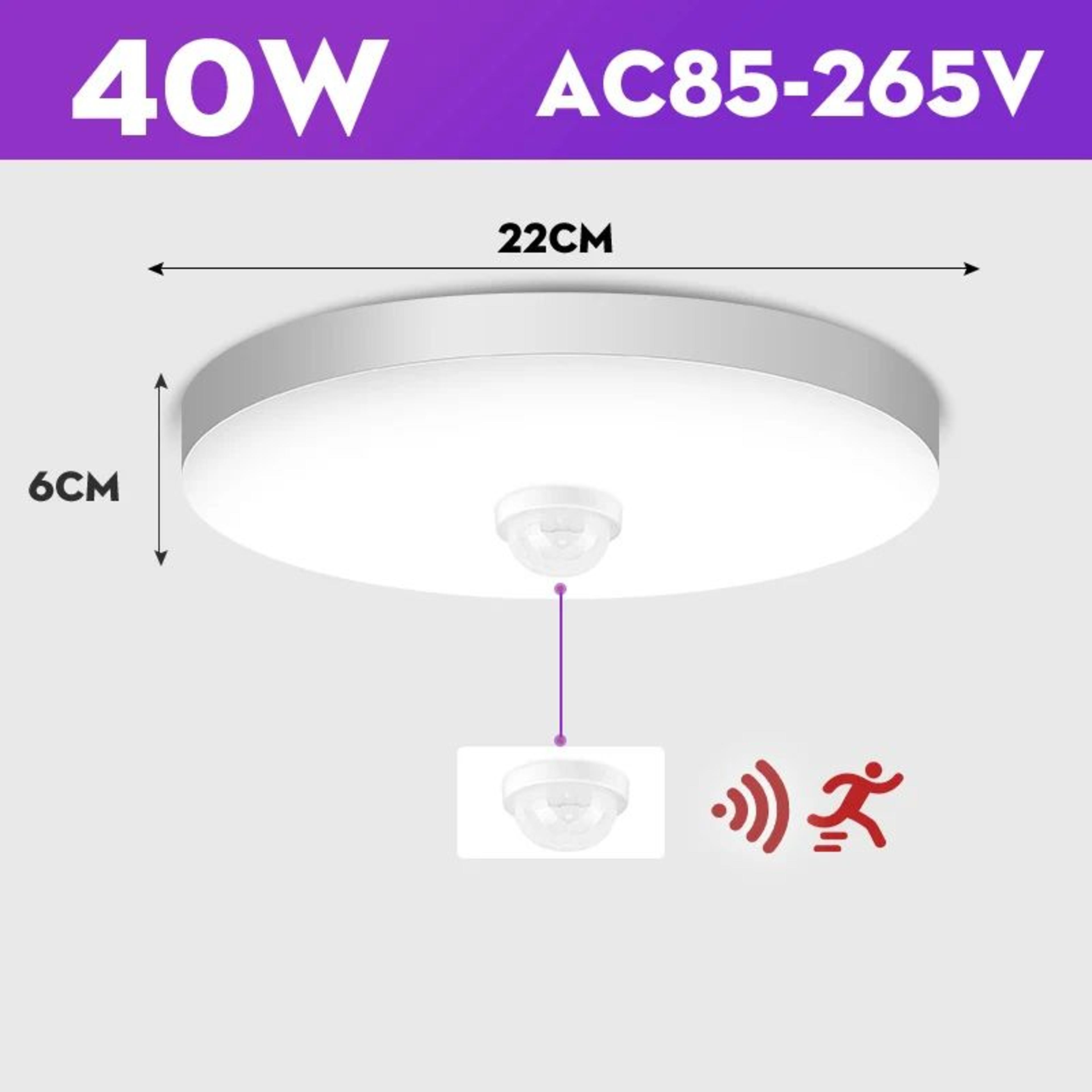 LED Motion Sensor Ceiling Light 11