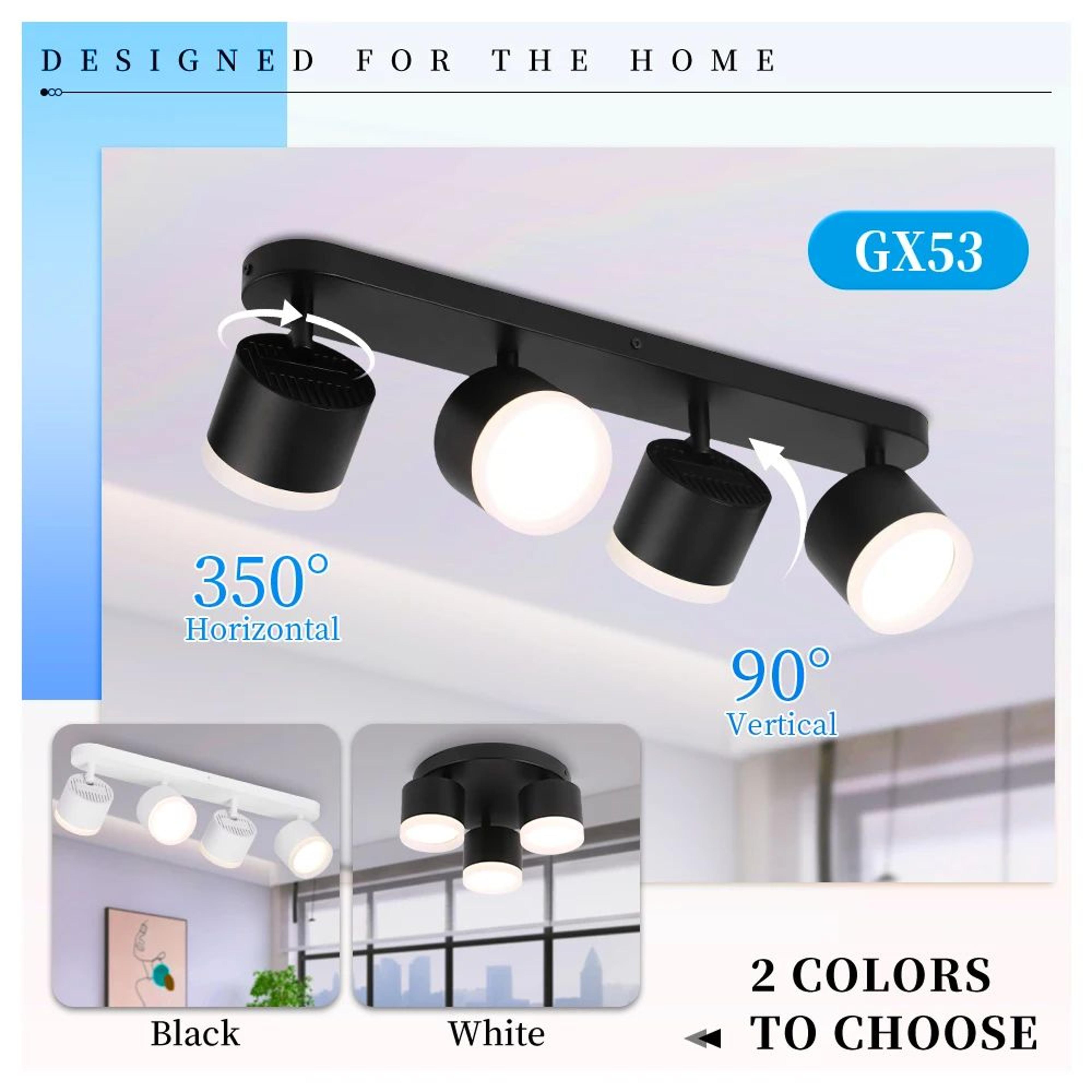gx53 led ceiling spotlight