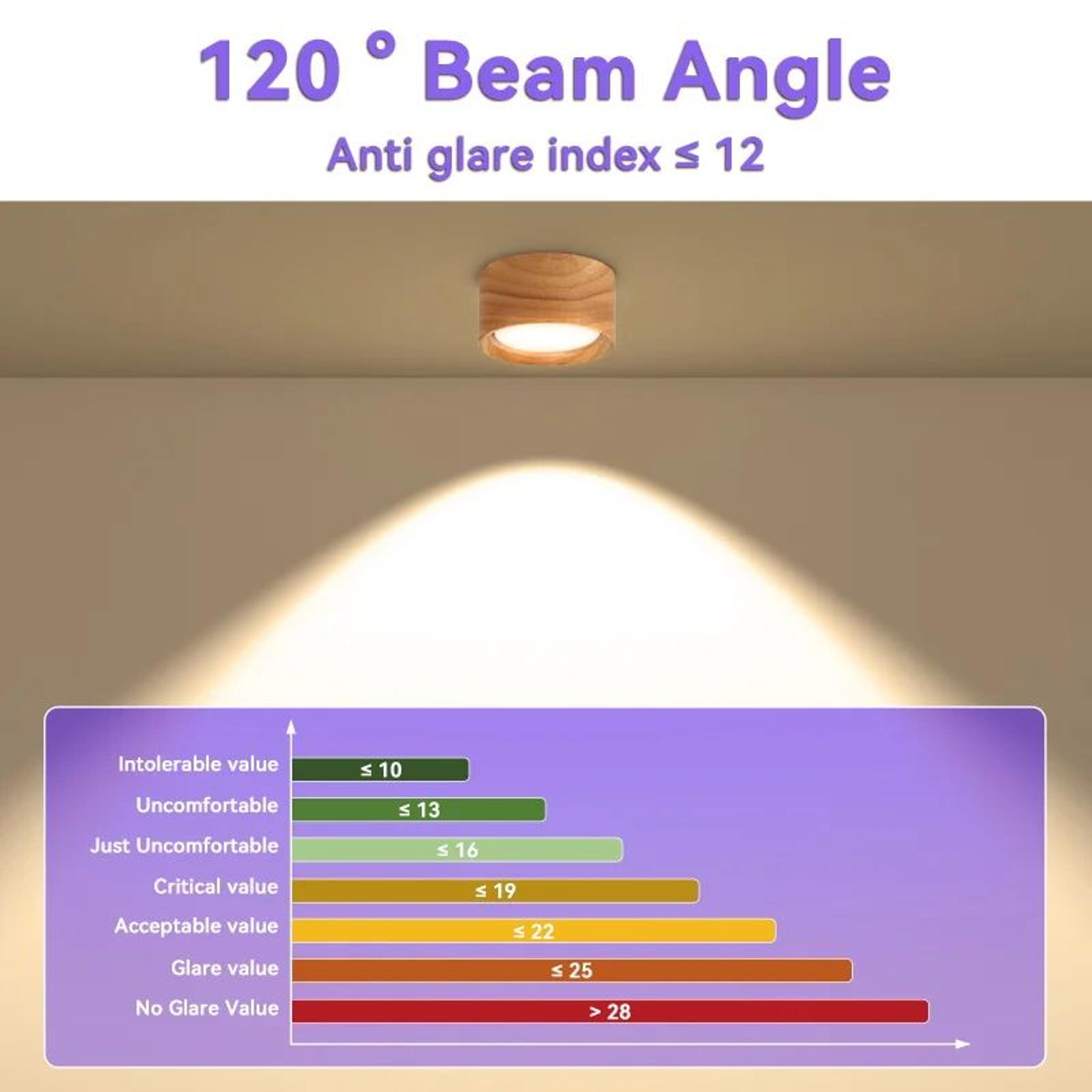 Wood Grain LED Ceiling Downlight 2