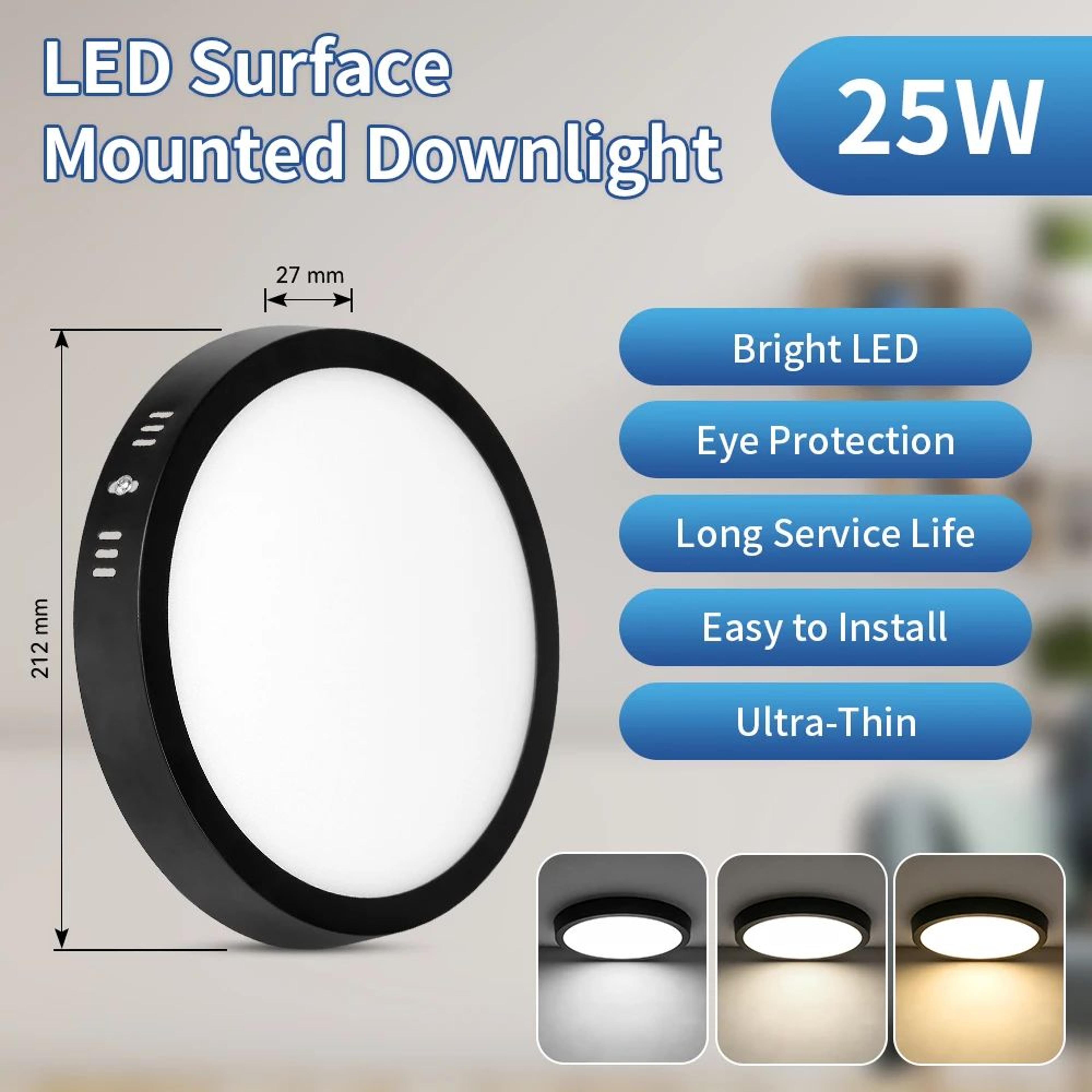 Ultra Thin LED Ceiling Light 7