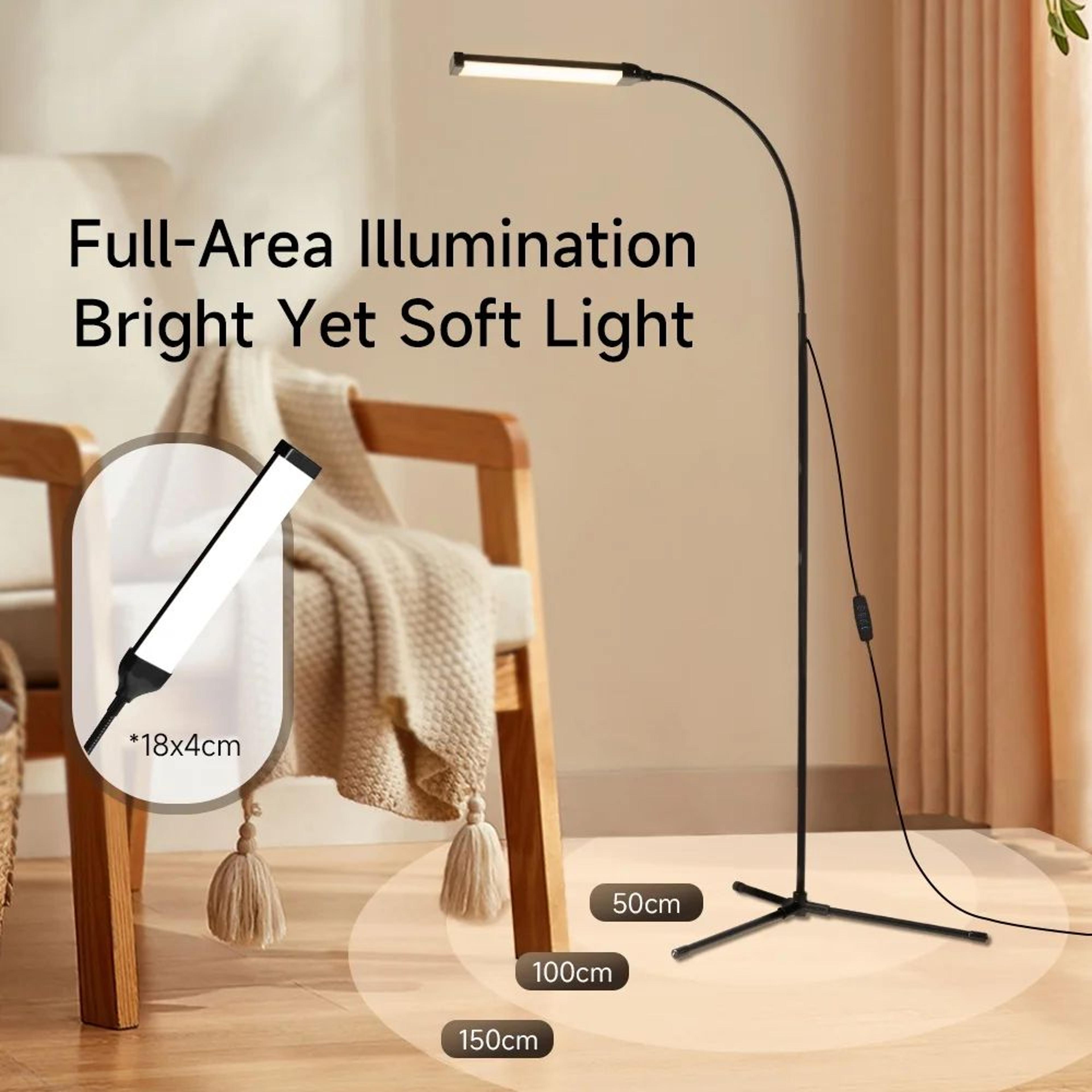 modern dimmable led floor lamp