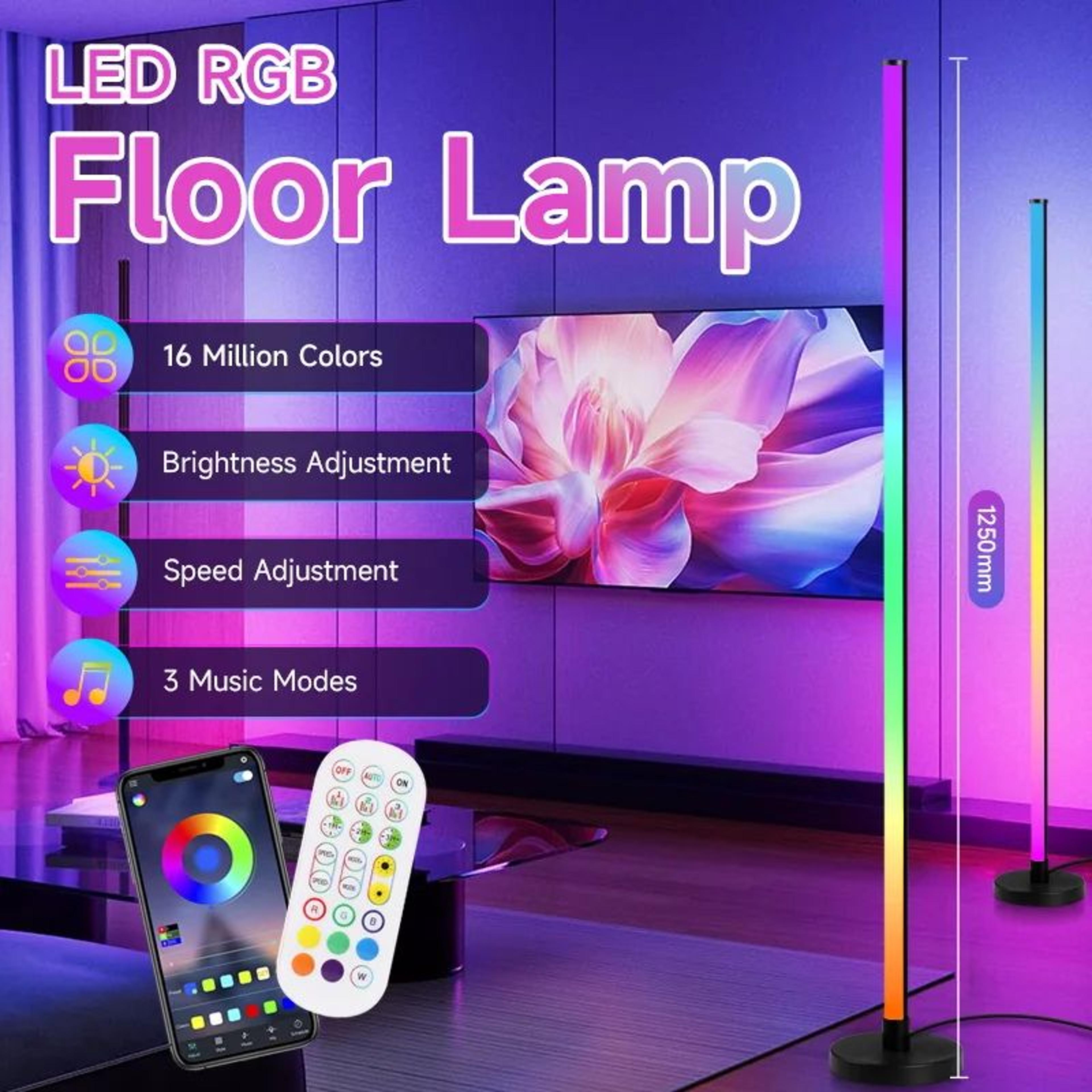 Modern Dimmable LED Floor Lamp 6