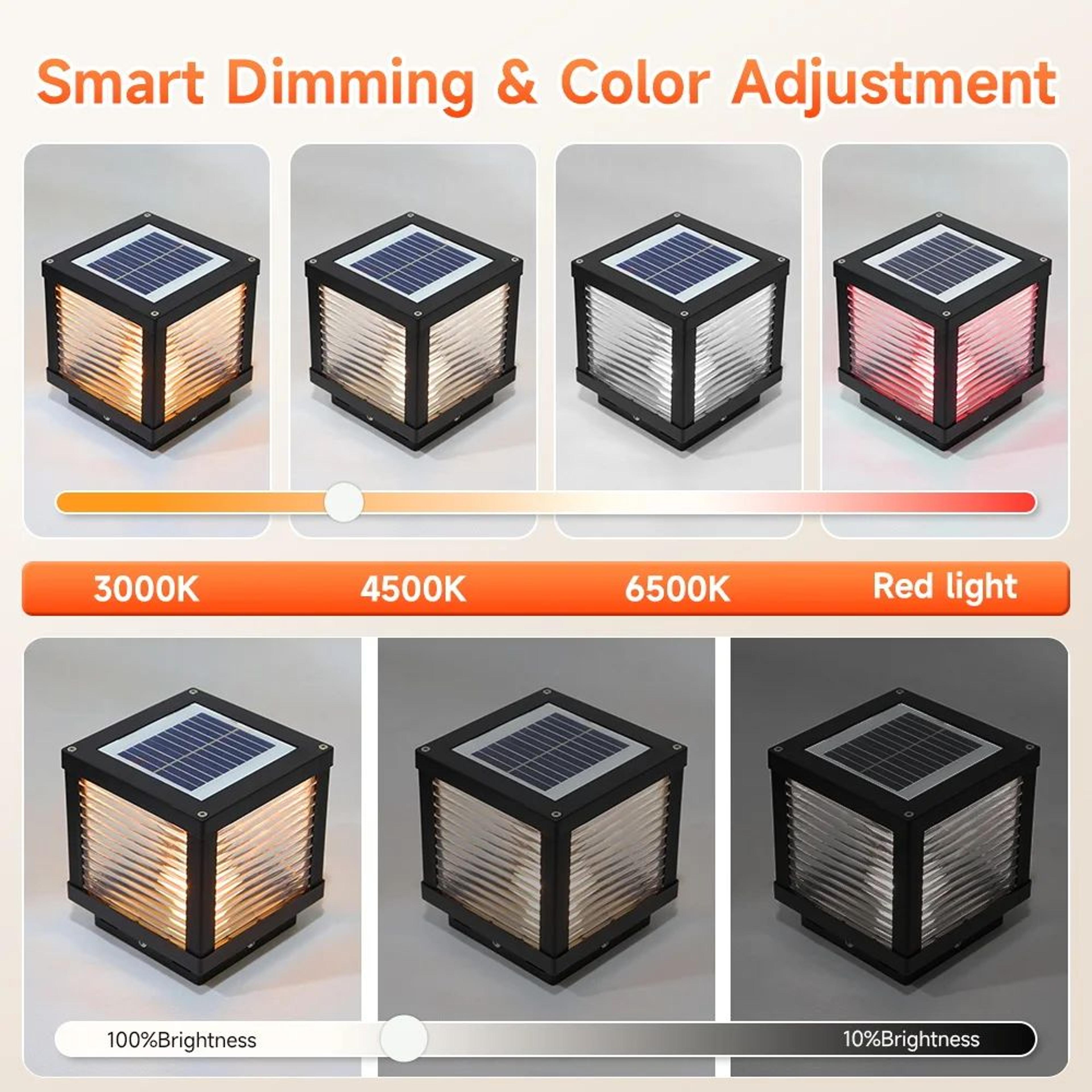 Solar LED Outdoor Pillar Light 2