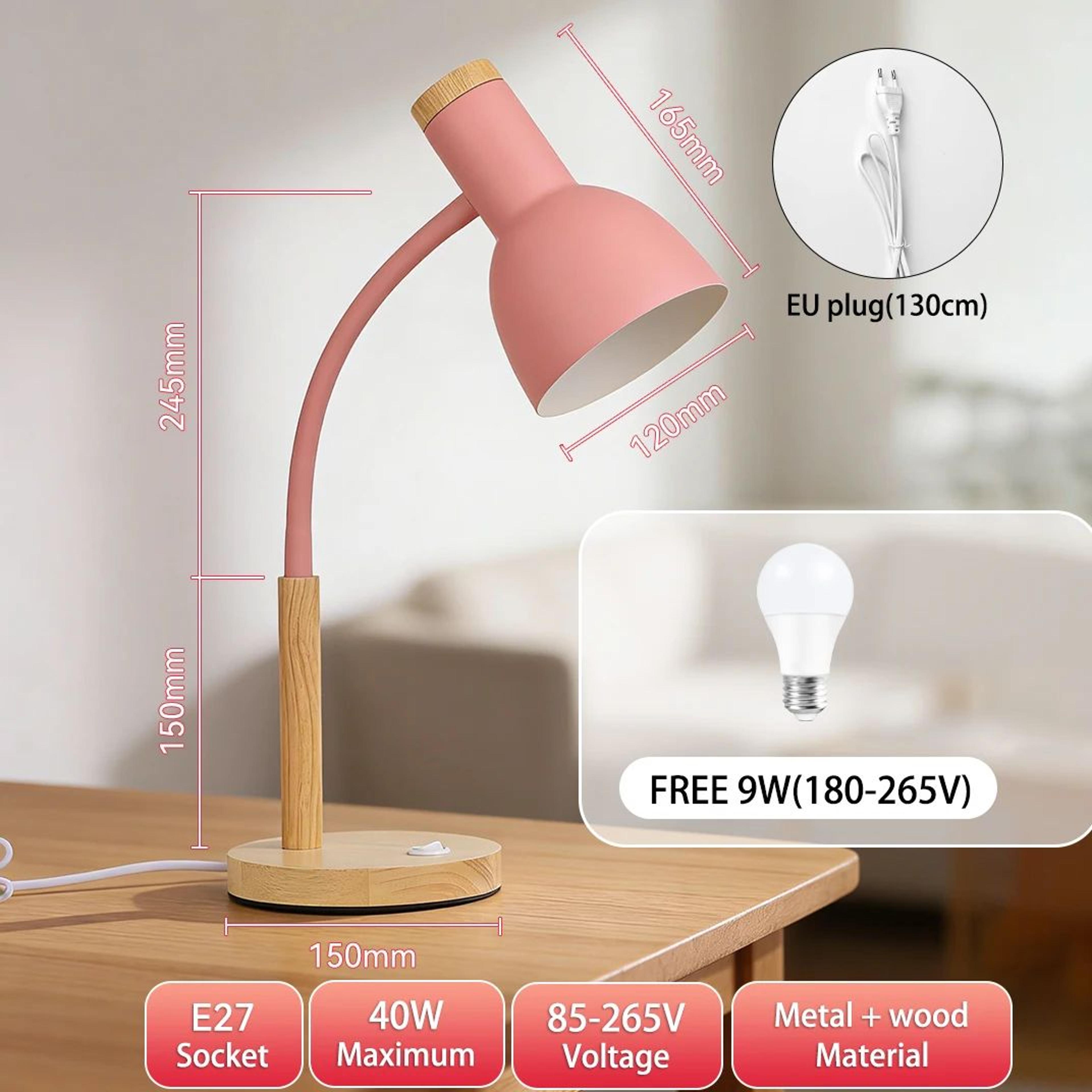 Modern LED Desk Lamp E27 6