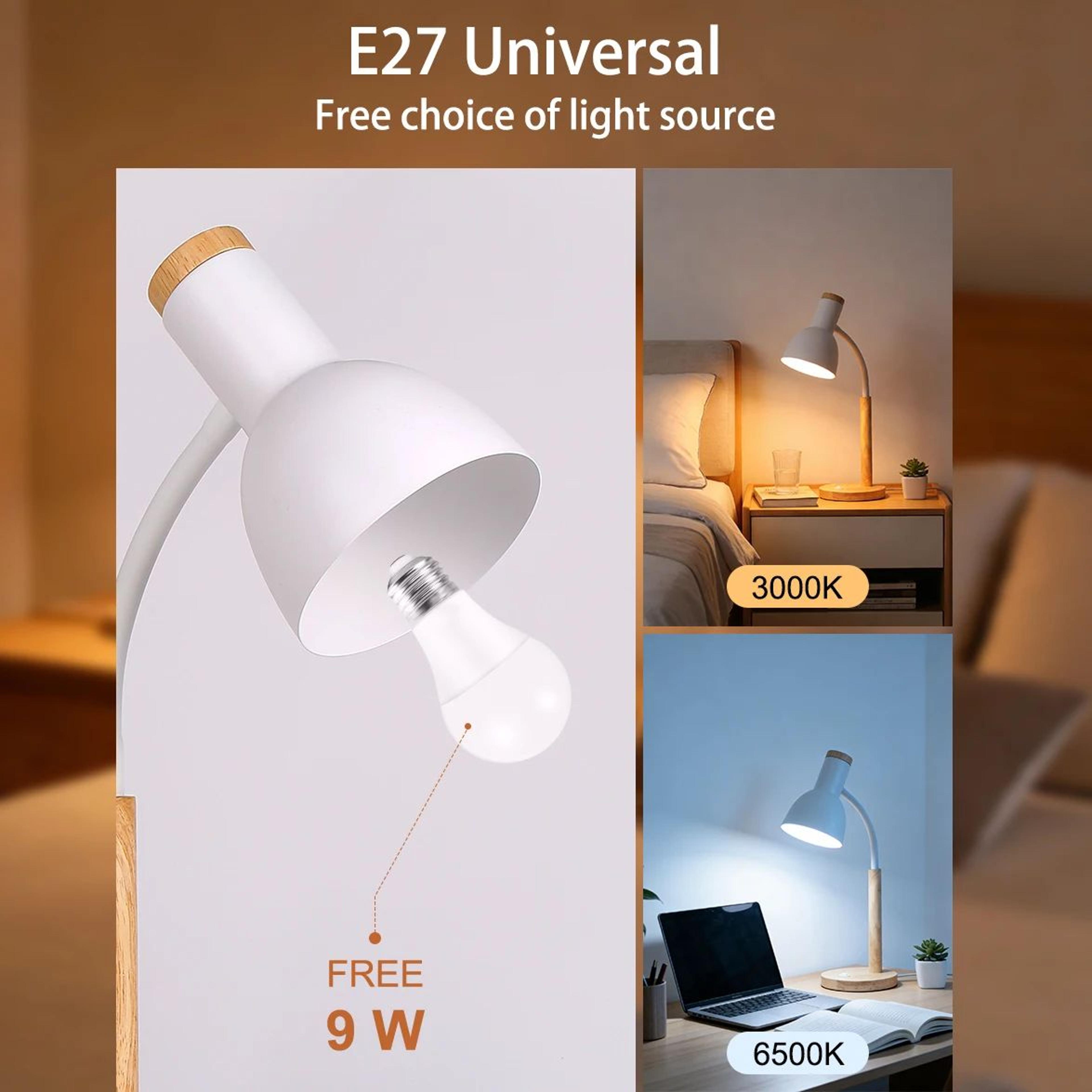 Modern LED Desk Lamp E27 3