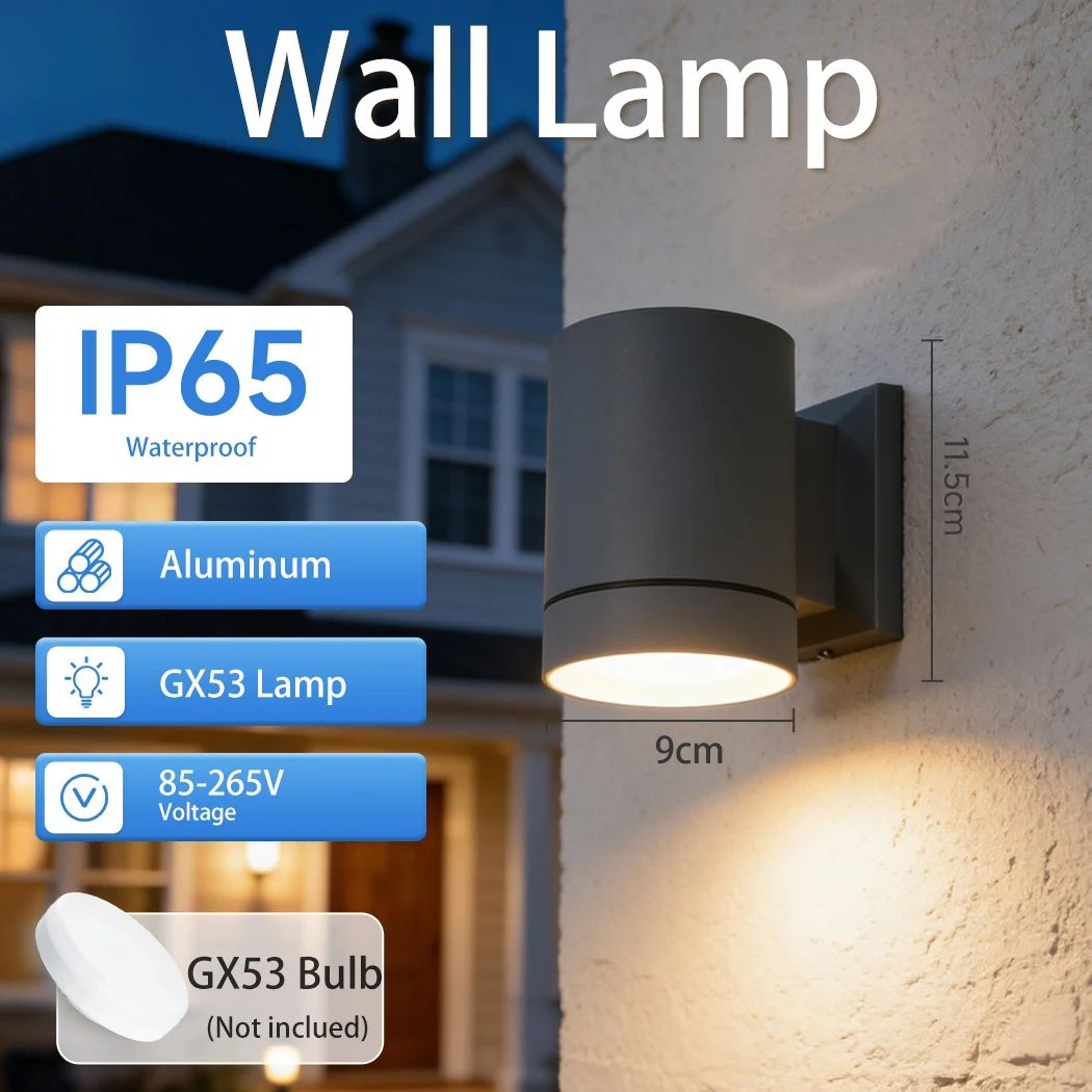 Waterproof Outdoor Wall Lamp 12