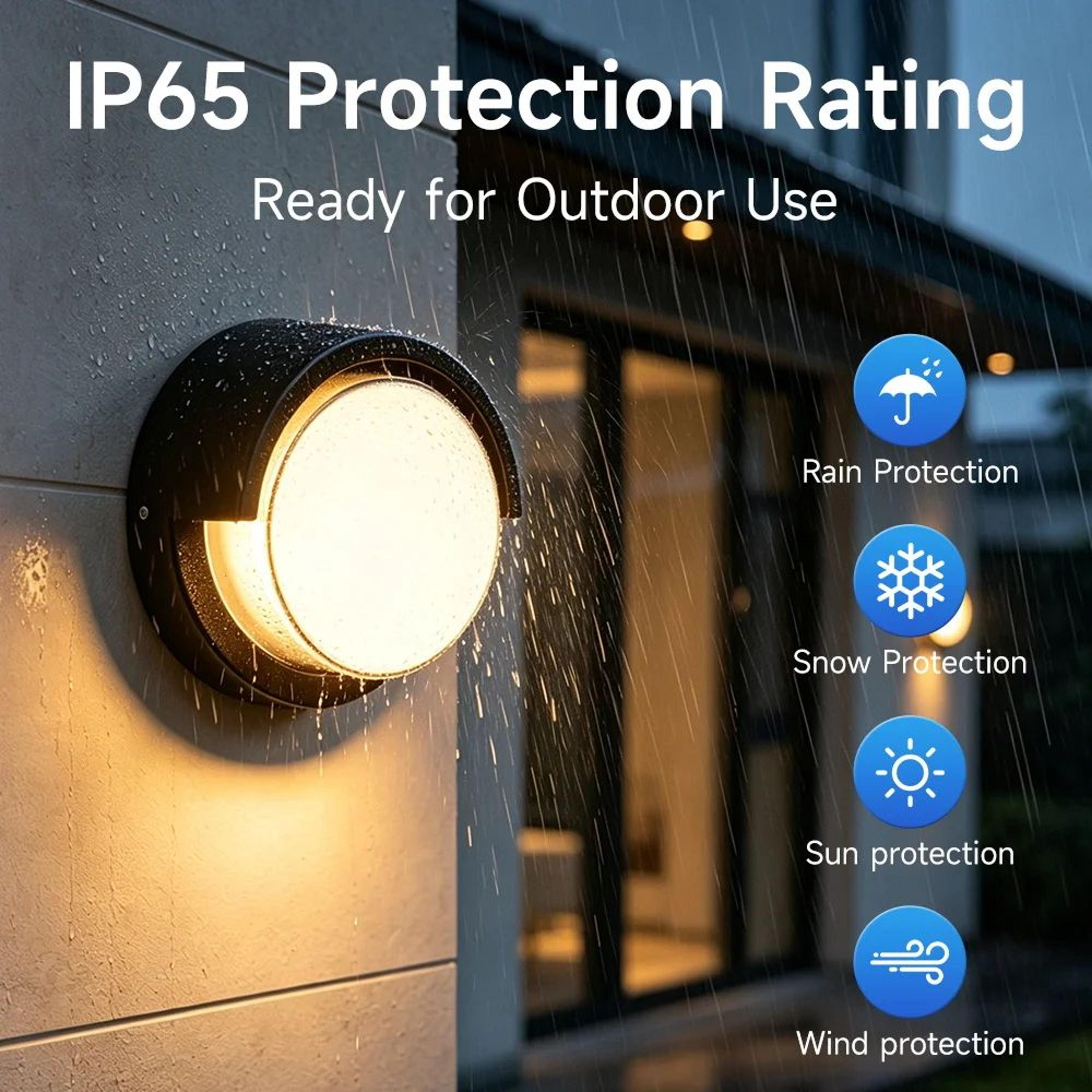 Modern Waterproof Outdoor Wall Light 1