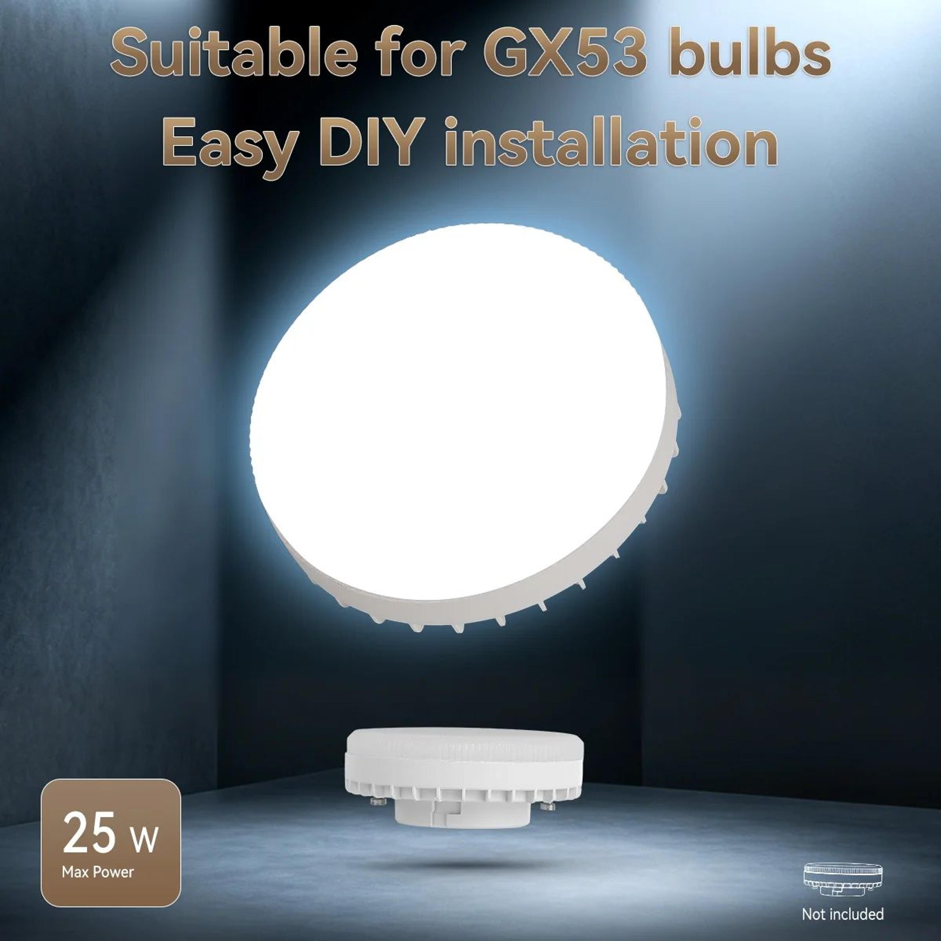 Rotating GX53 LED Ceiling Spotlight 3