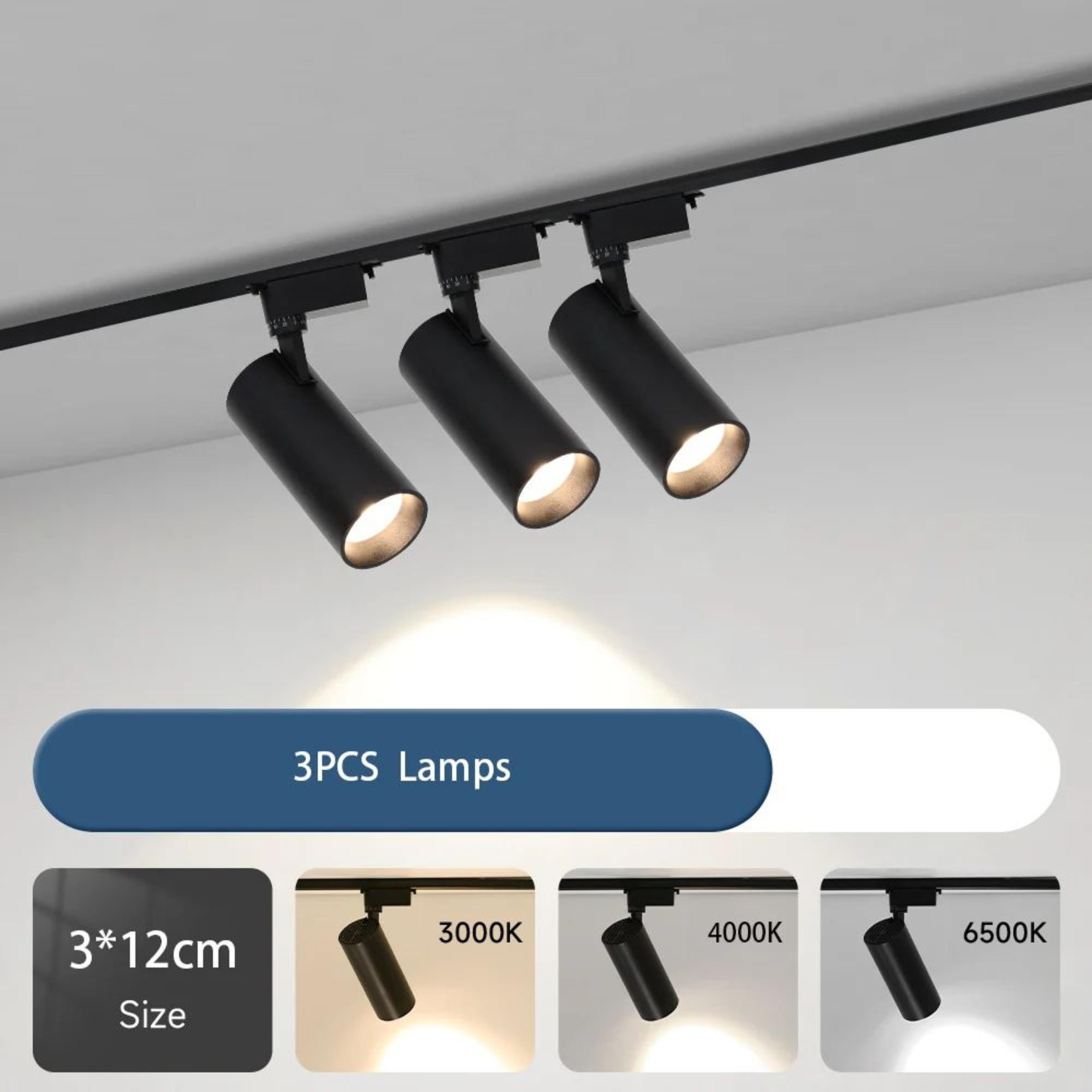 Modern COB LED Track Lighting Set 7