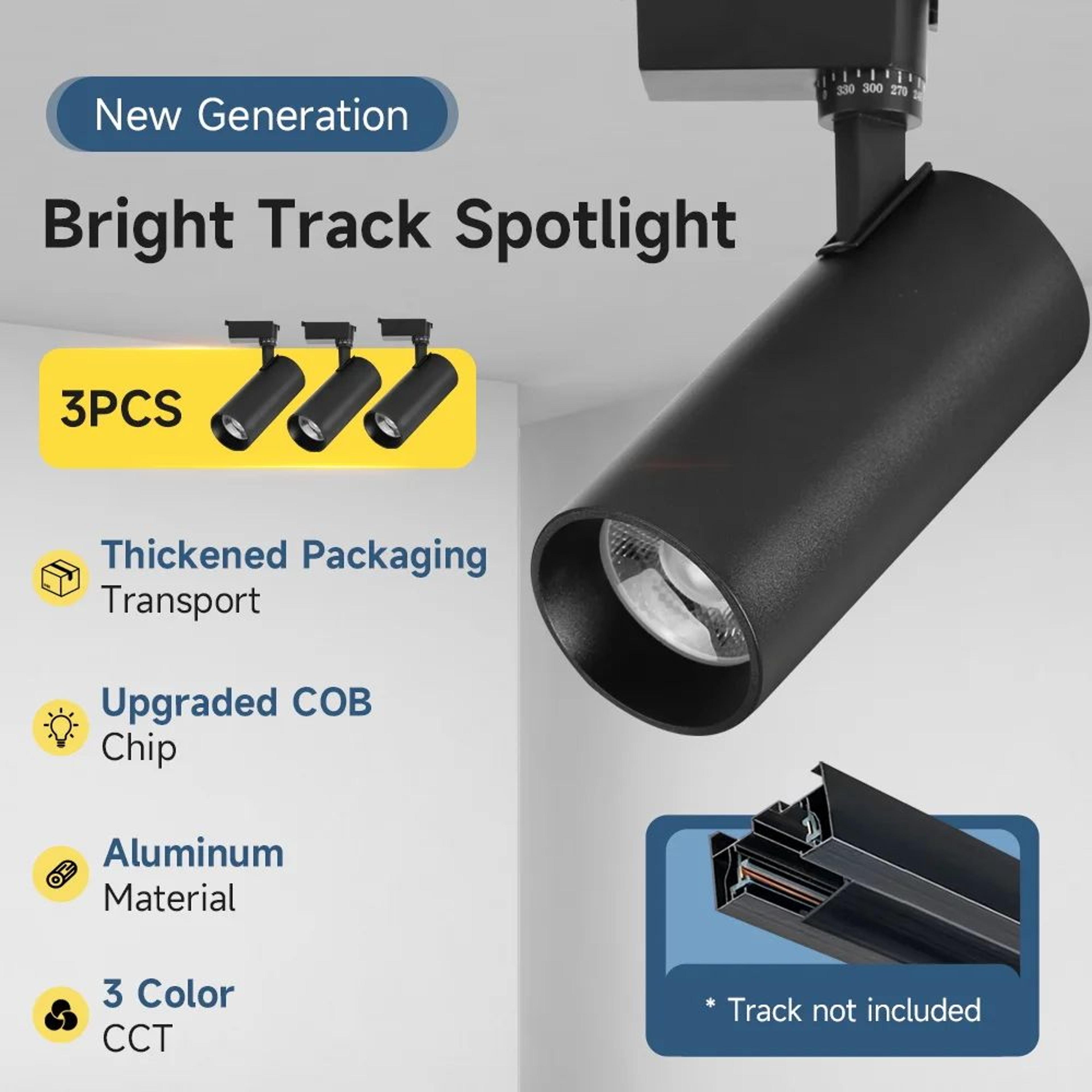 Modern COB LED Track Lighting Set 1