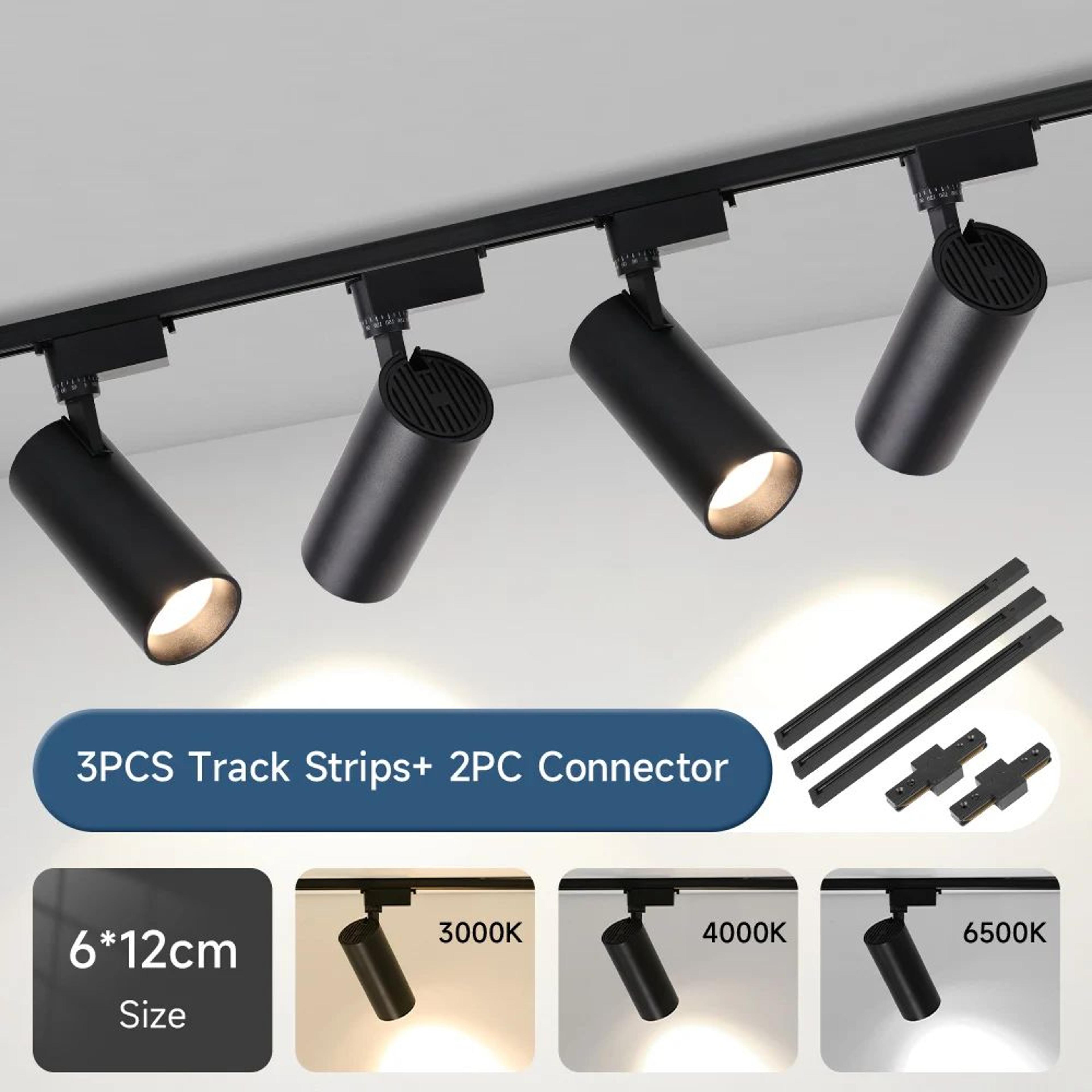 Modern COB LED Track Lighting Set 9