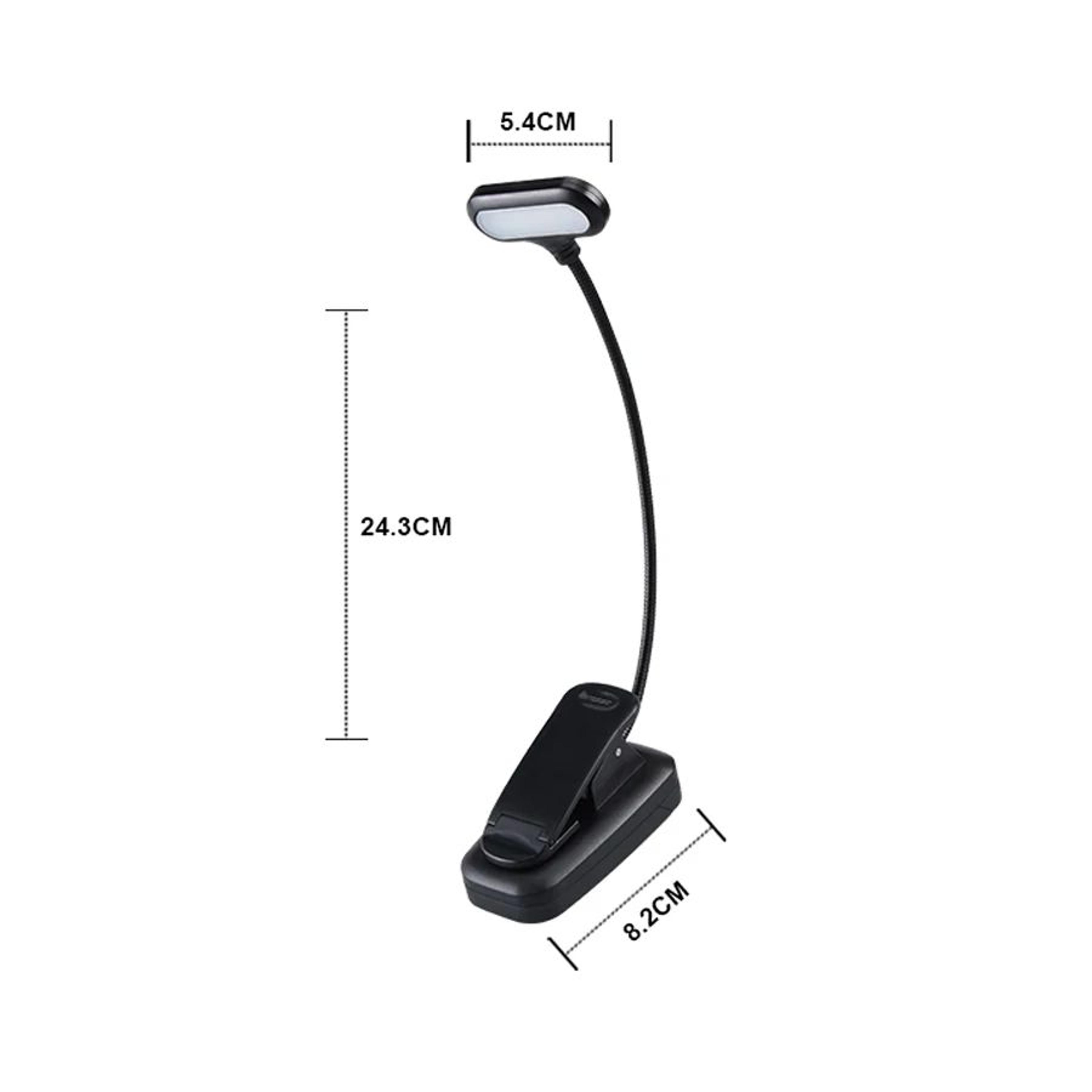 Adjustable LED Clip On Reading Light 6