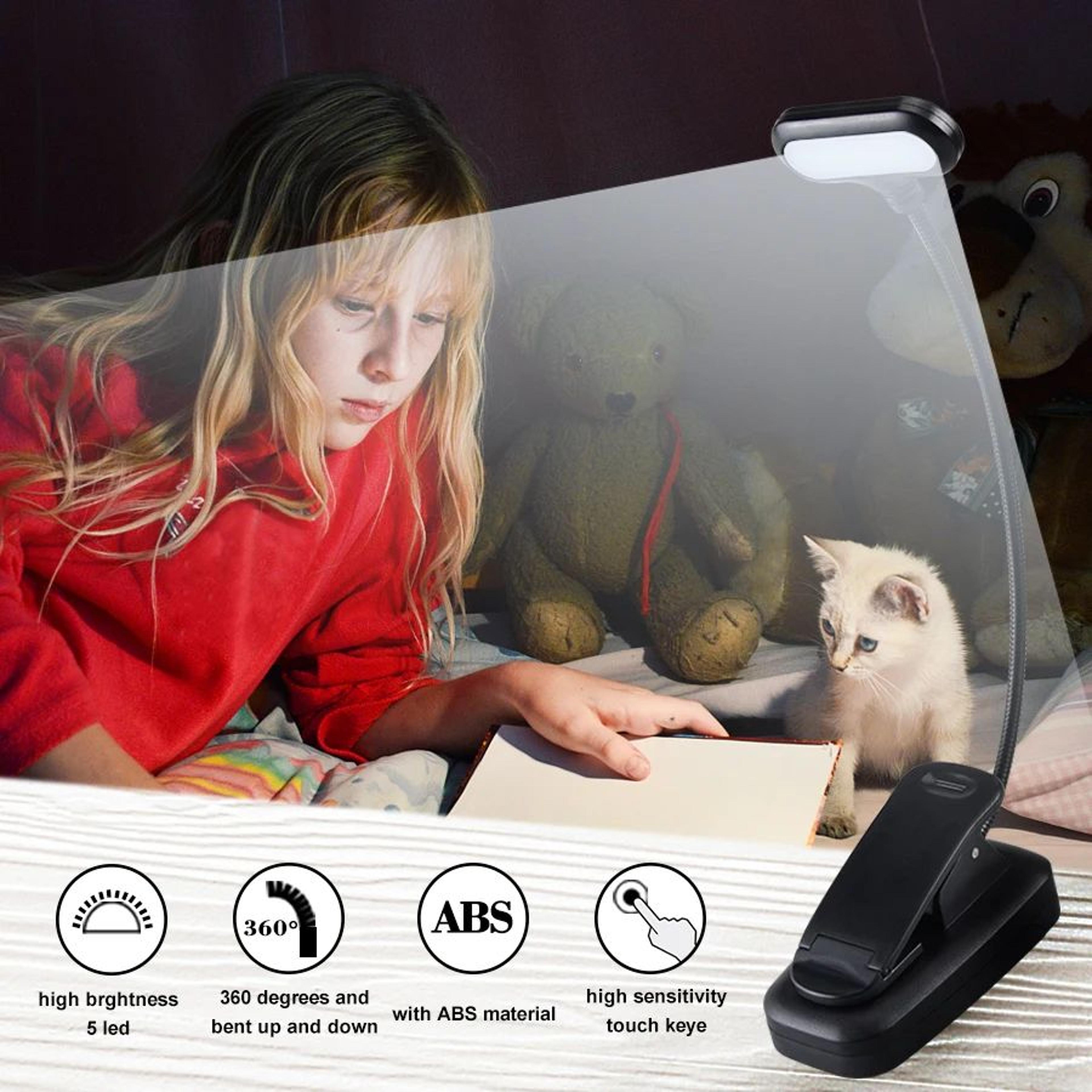 Adjustable LED Clip On Reading Light 5