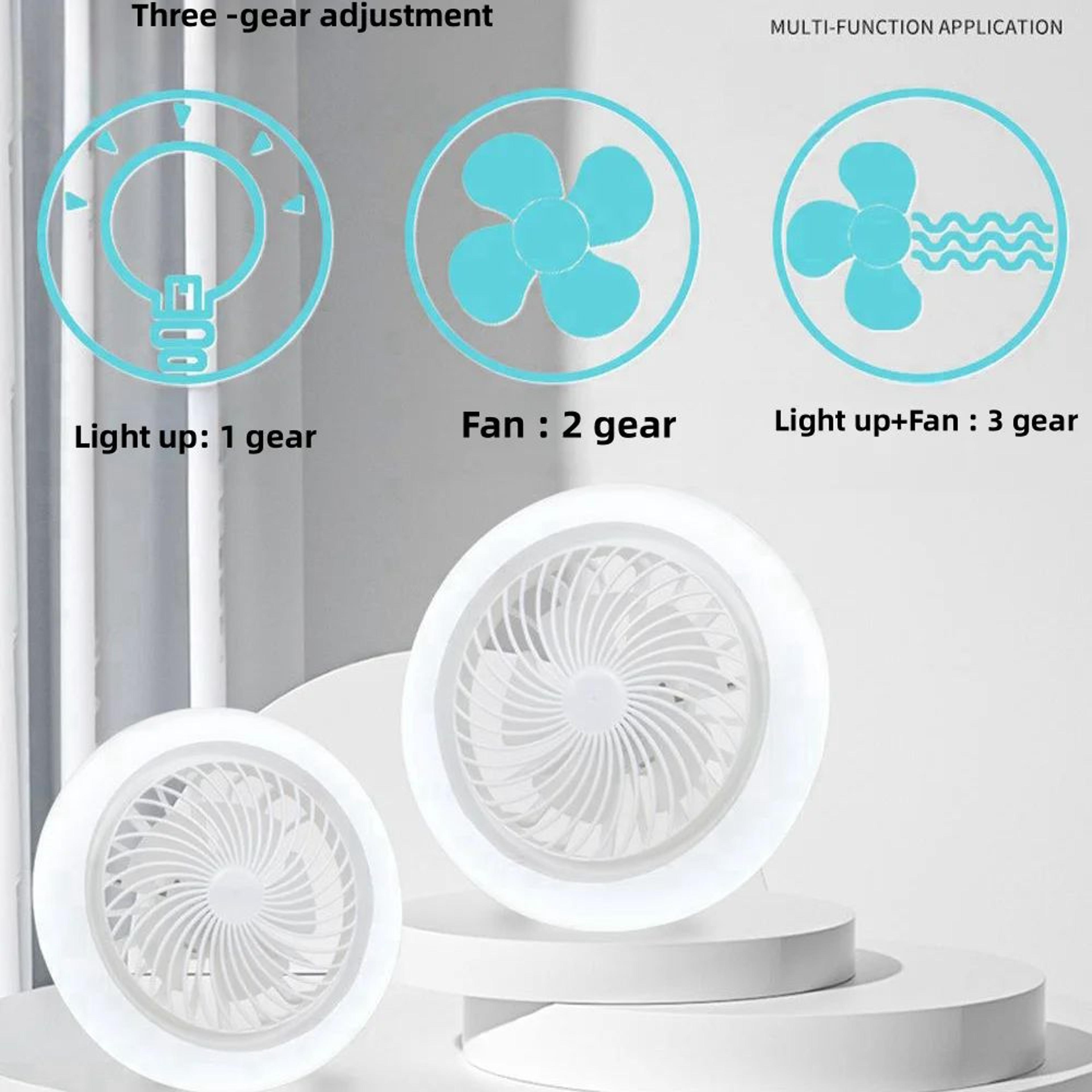Smart 3 In 1 LED Ceiling Fan Light 4