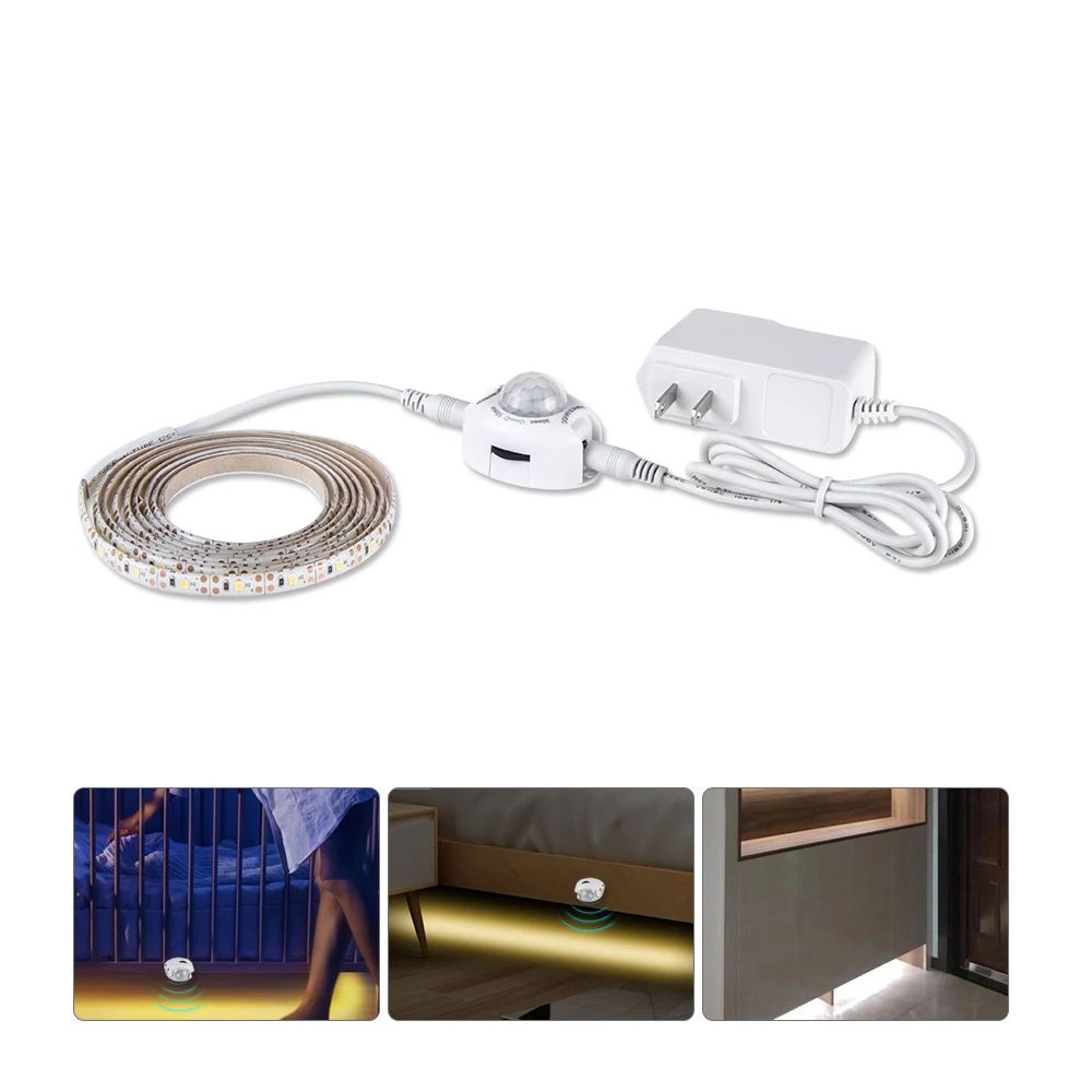 Flexible LED Motion Sensor Strip Light 2