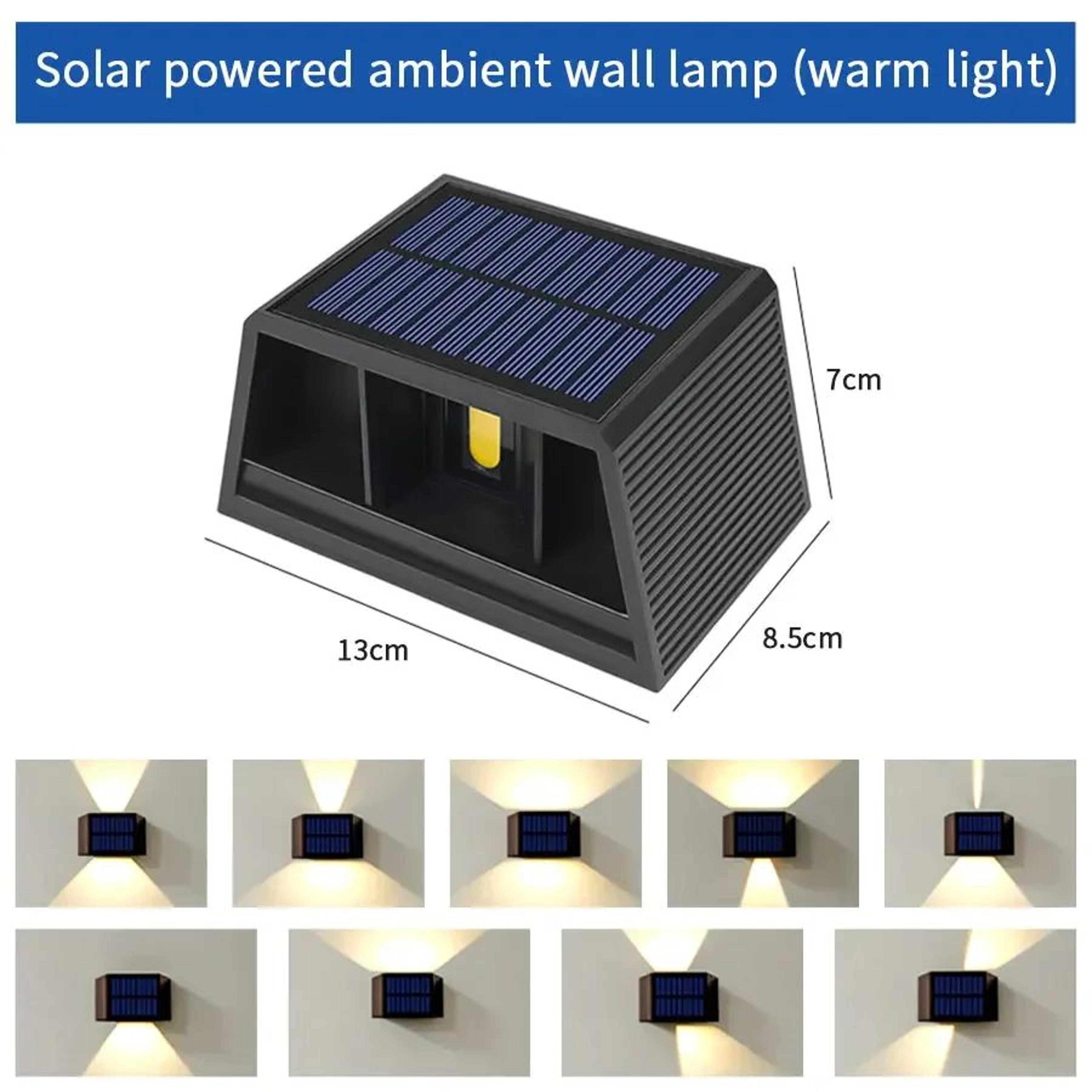 Solar LED Up And Down Wall Light 6