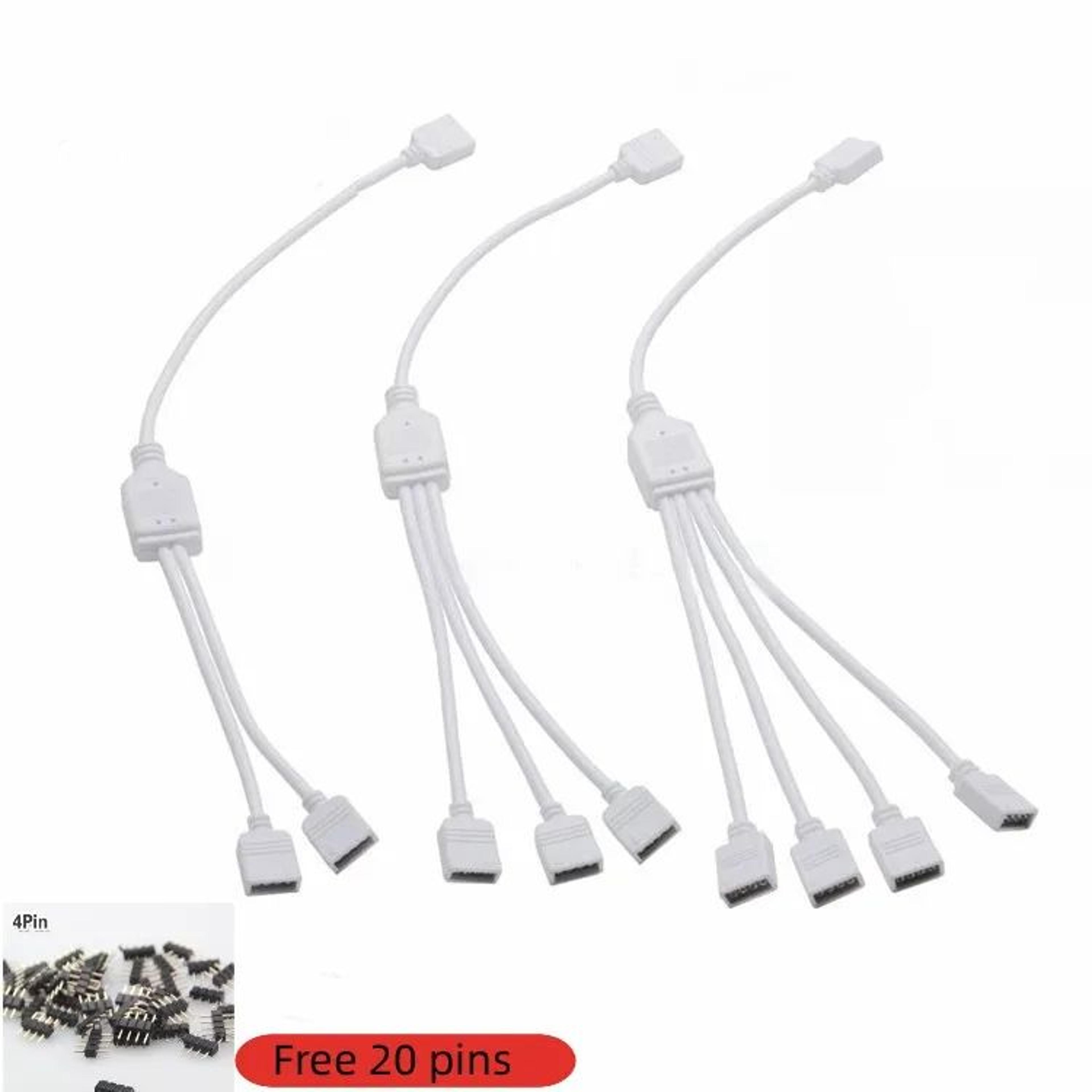 4 pin rgb led strip splitter cable