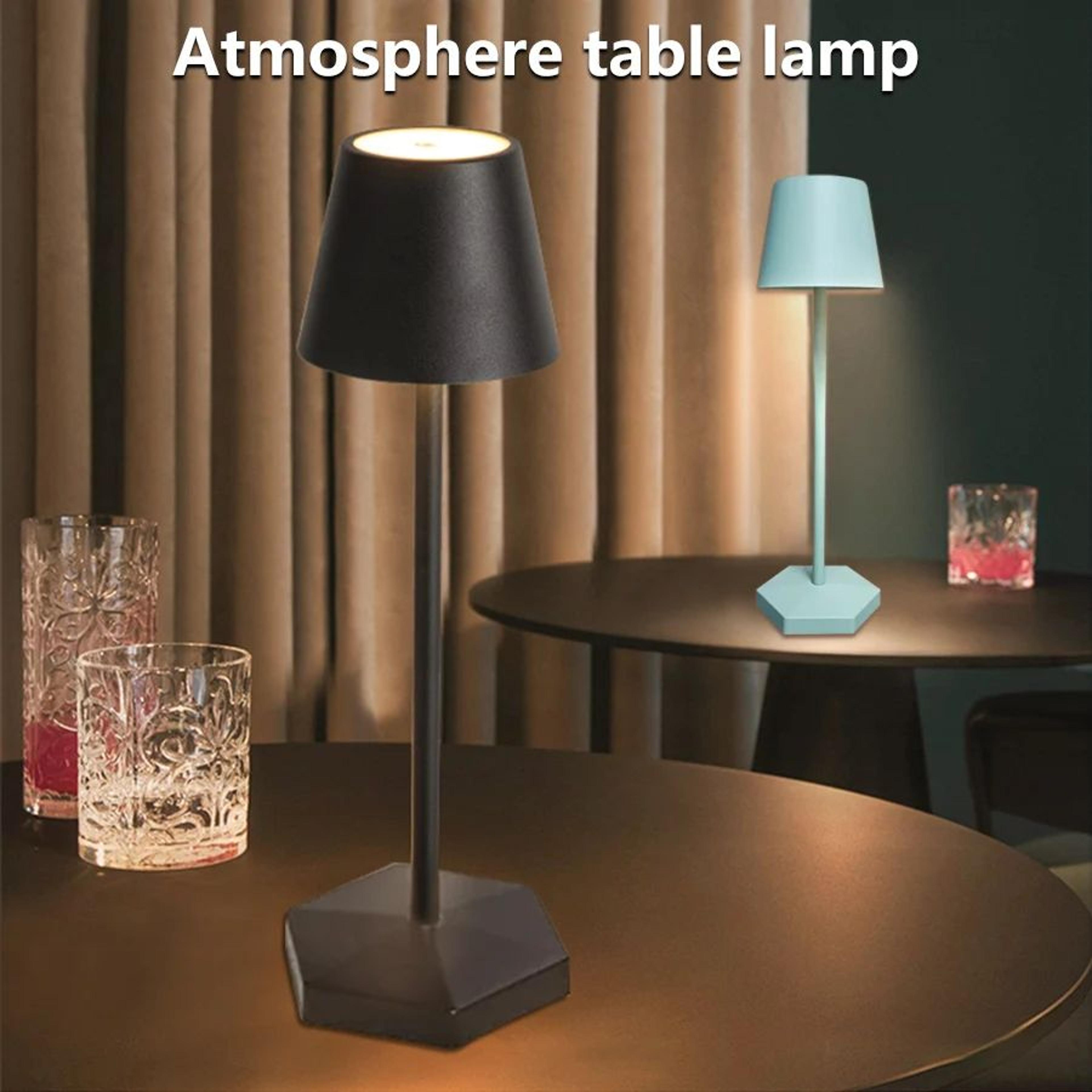Wireless 3 Color LED Touch Table Lamp 2