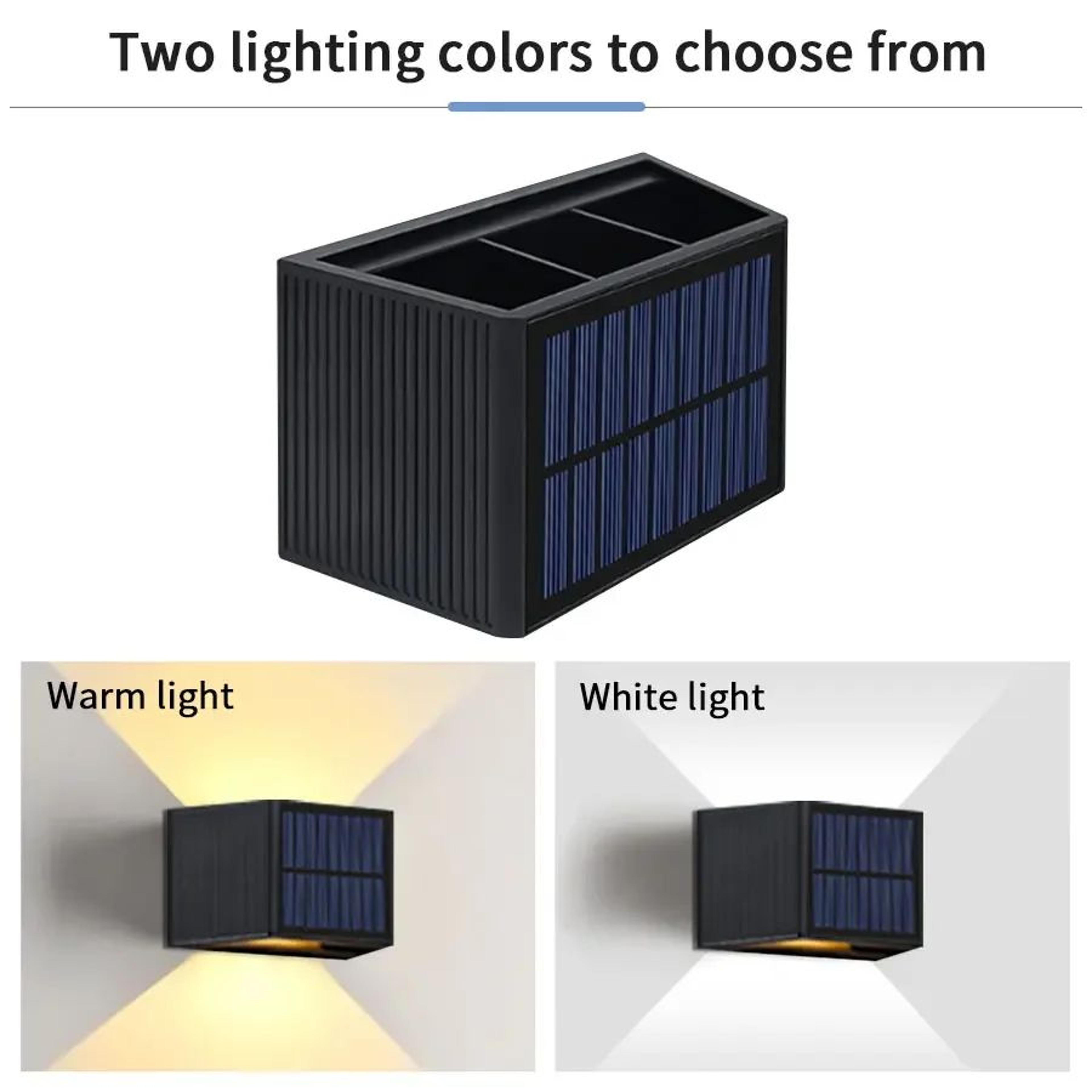 Solar Up And Down LED Wall Light 4