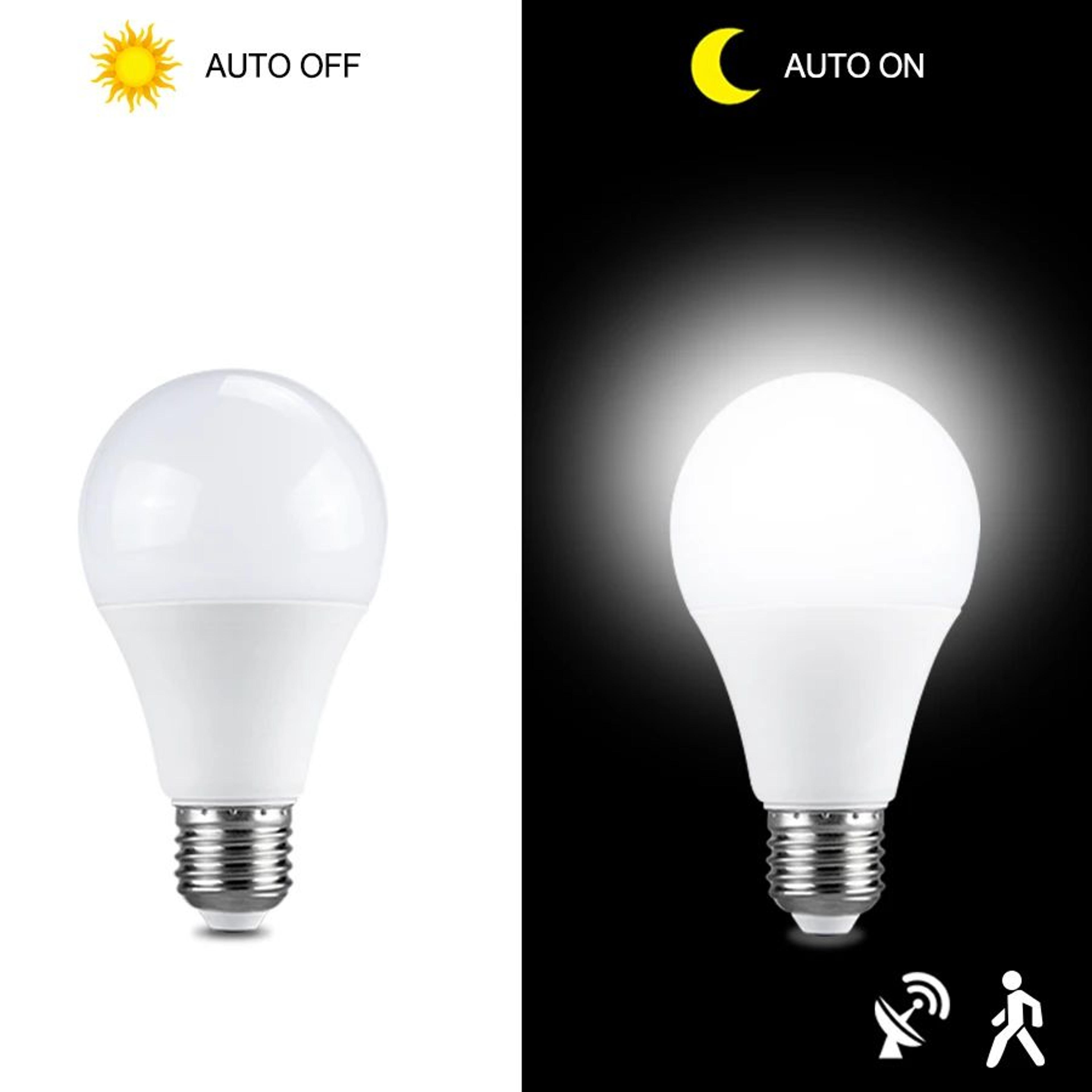 E27 Radar Motion Sensor LED Light Bulb 2