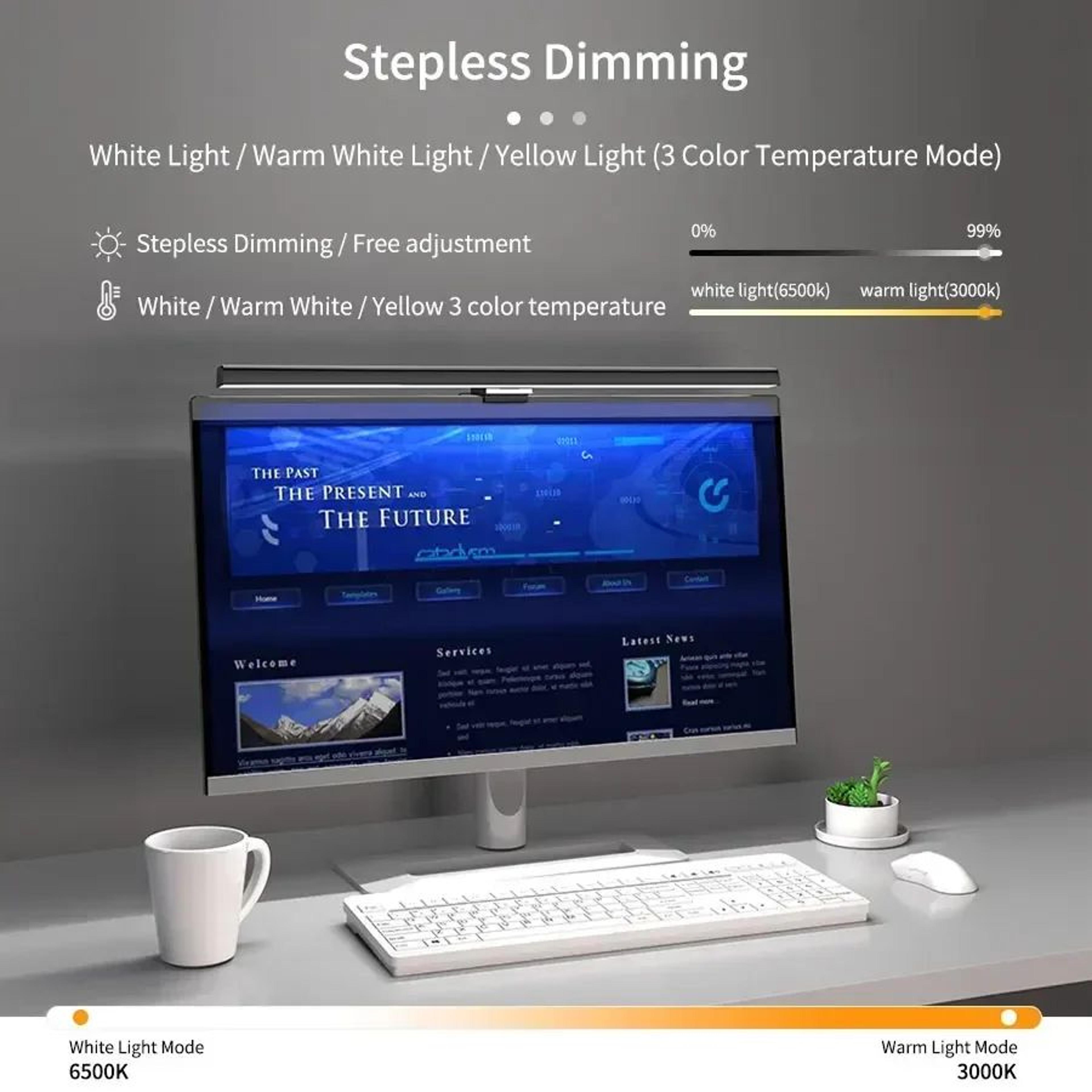 USB Dimmable LED Monitor Light Bar 1
