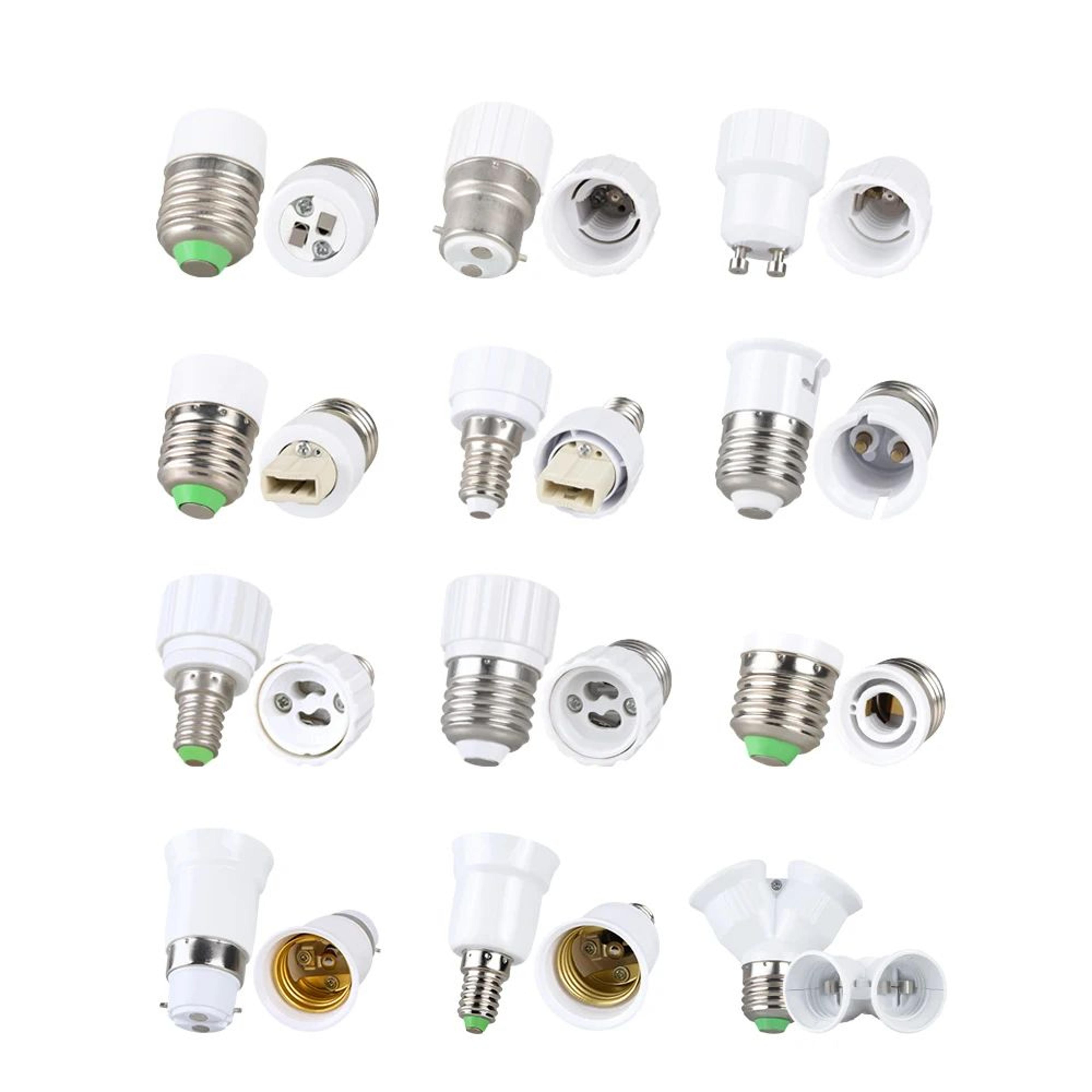 universal led bulb socket converter adapter