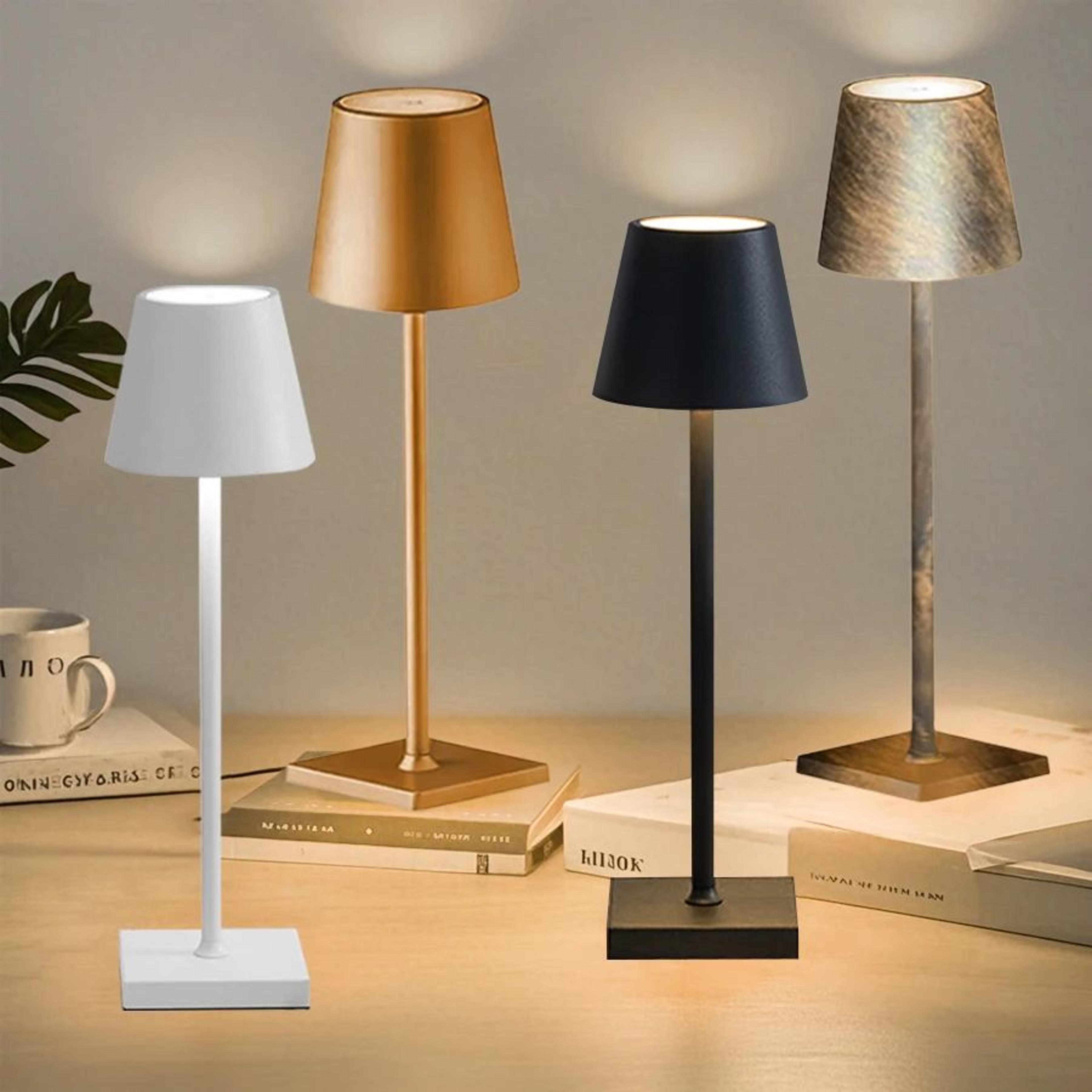 wireless 3 color touch led table lamp