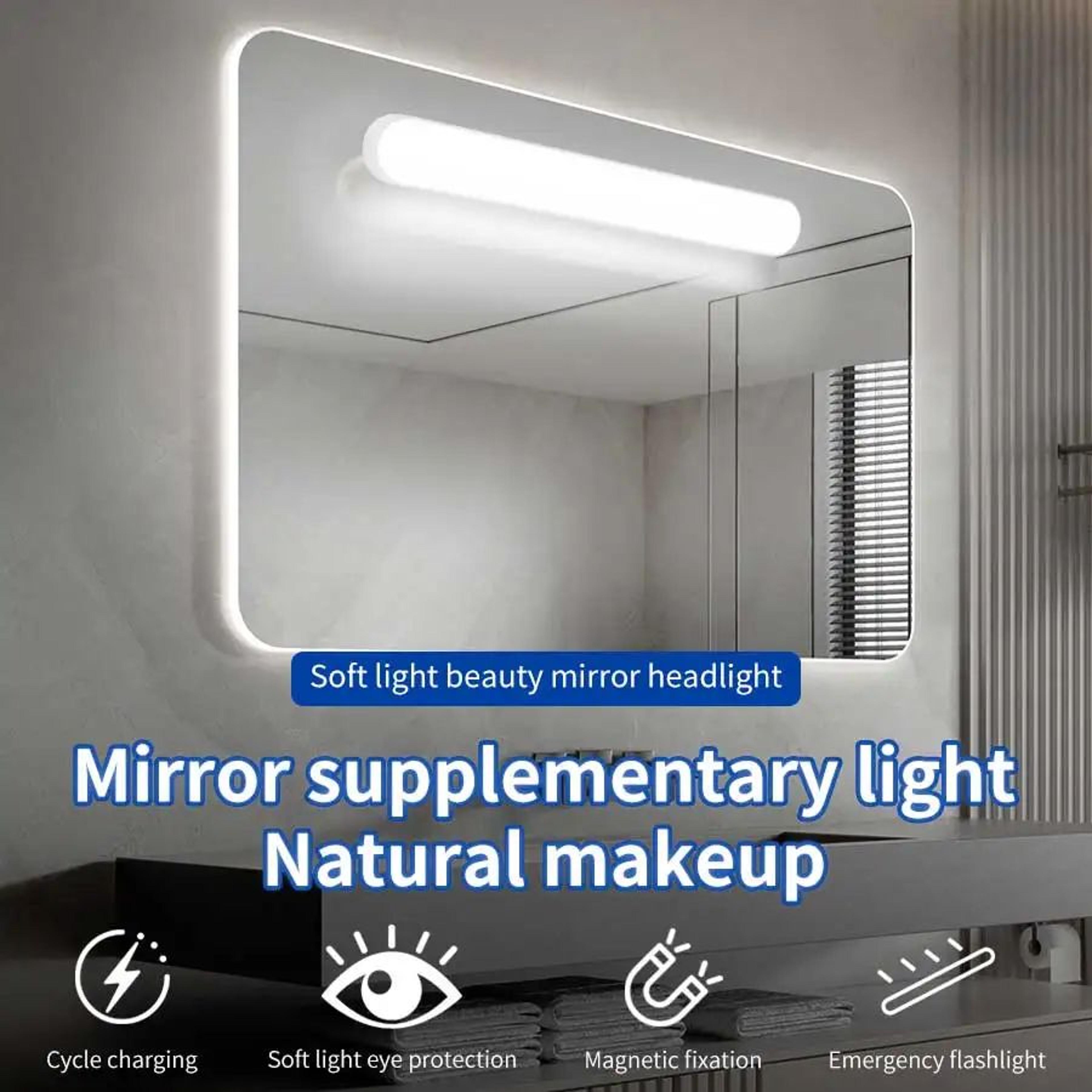 magnetic usb rechargeable 3 color led light