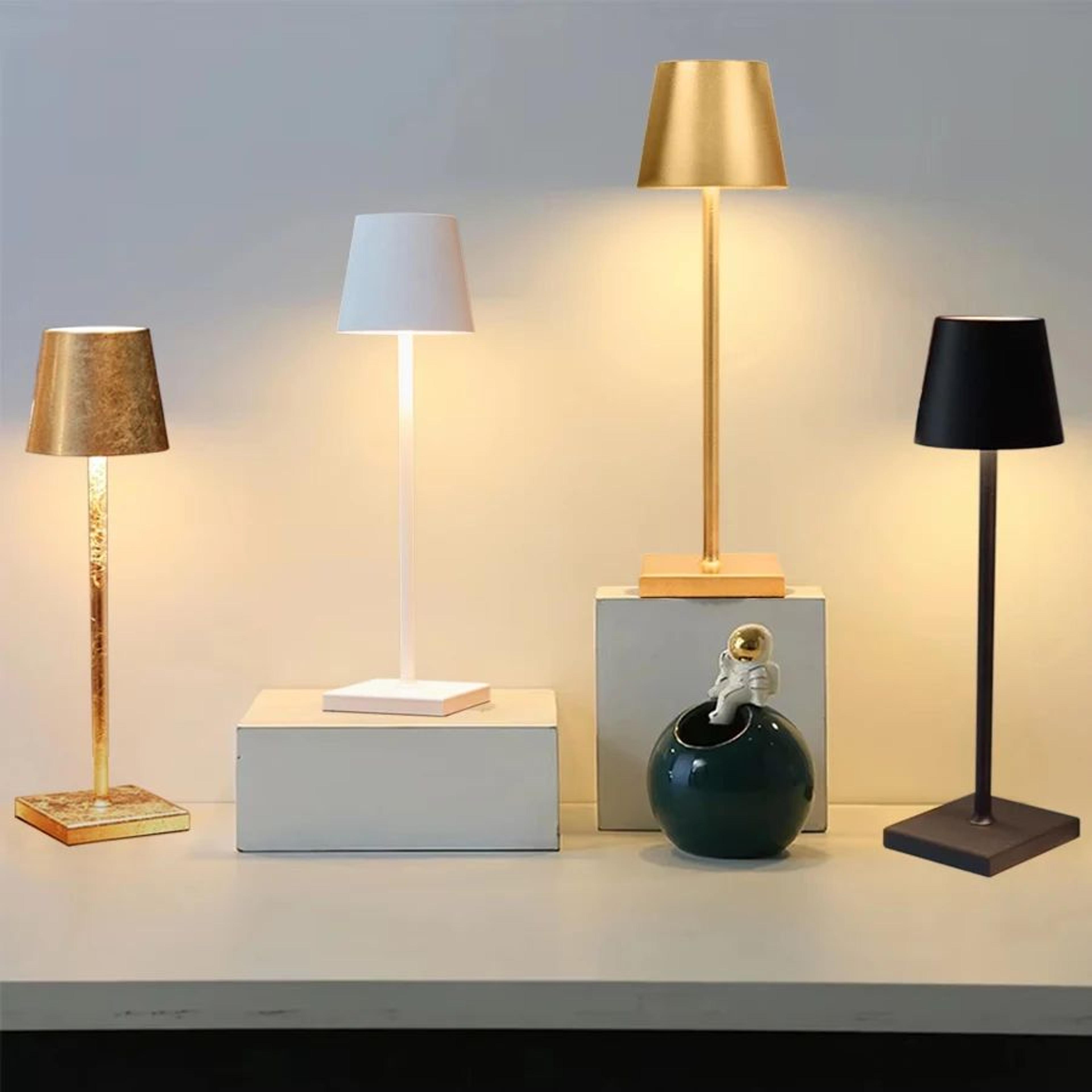 3 color touch sensor led table lamp