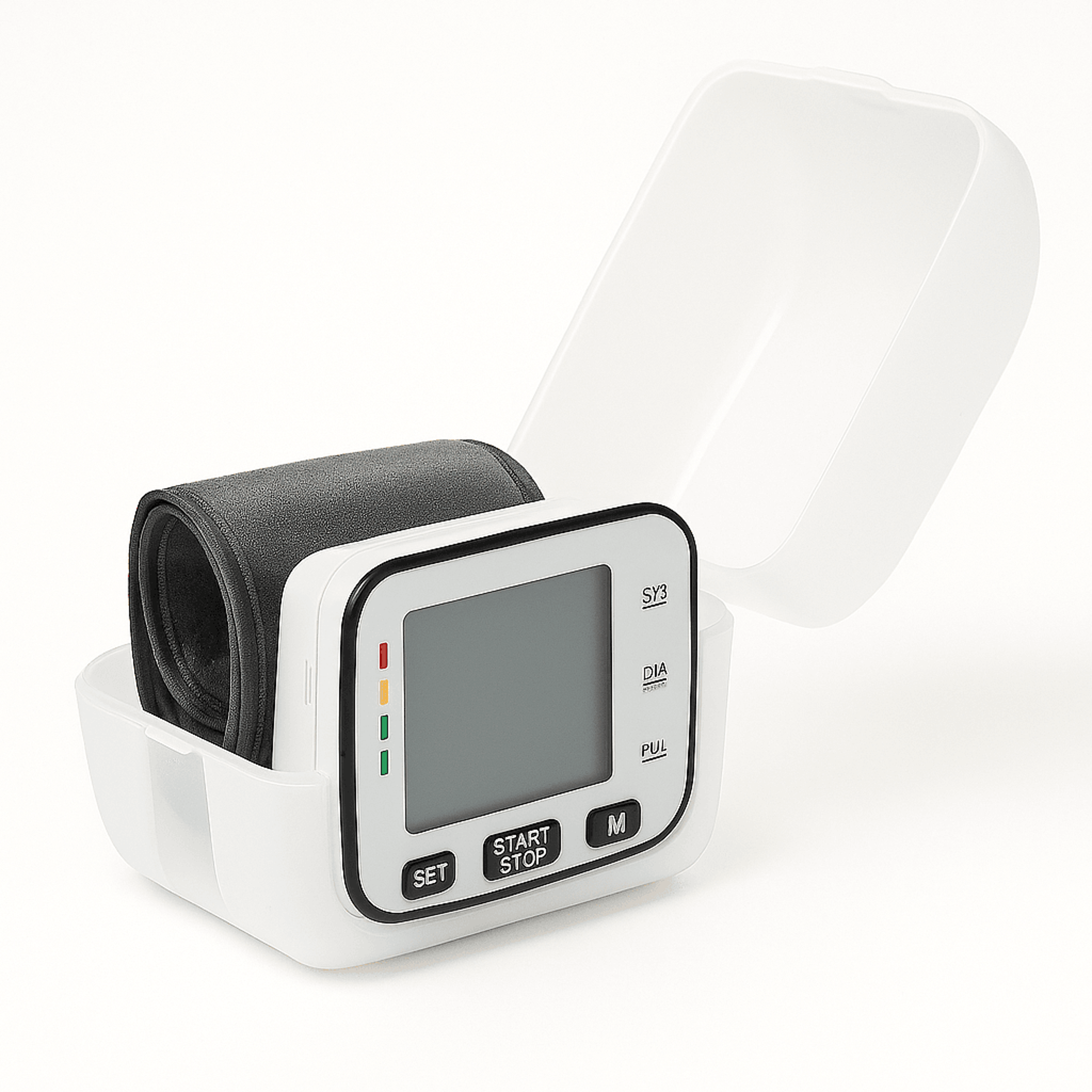 Automatic OneTouch Wrist Blood Pressure And Pulse Monitor With Case 3