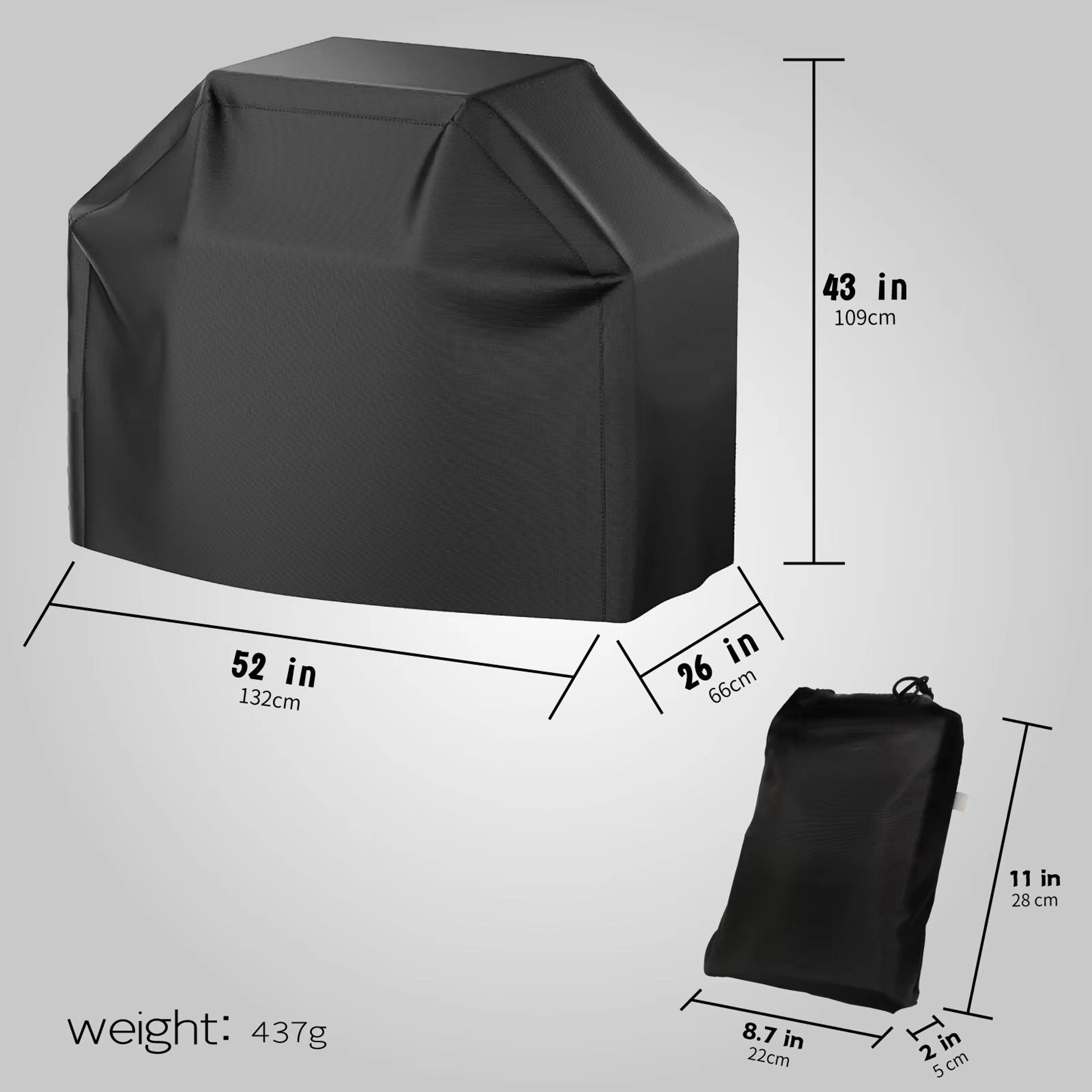 GrillGuard Pro Heavy Duty Waterproof BBQ Cover  Heat  Stain Resistant AllSeason Protection 9