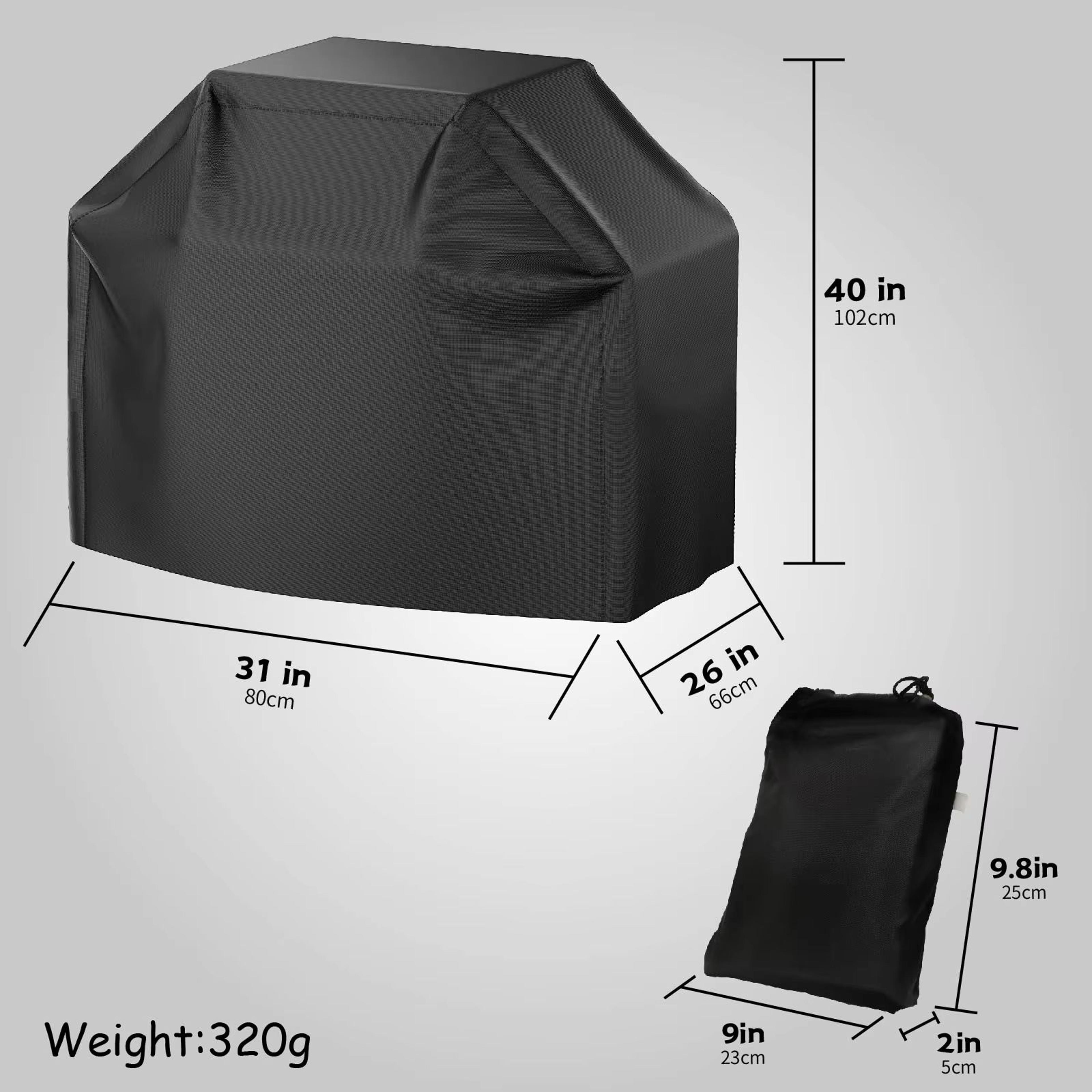 GrillGuard Pro Heavy Duty Waterproof BBQ Cover  Heat  Stain Resistant AllSeason Protection 8