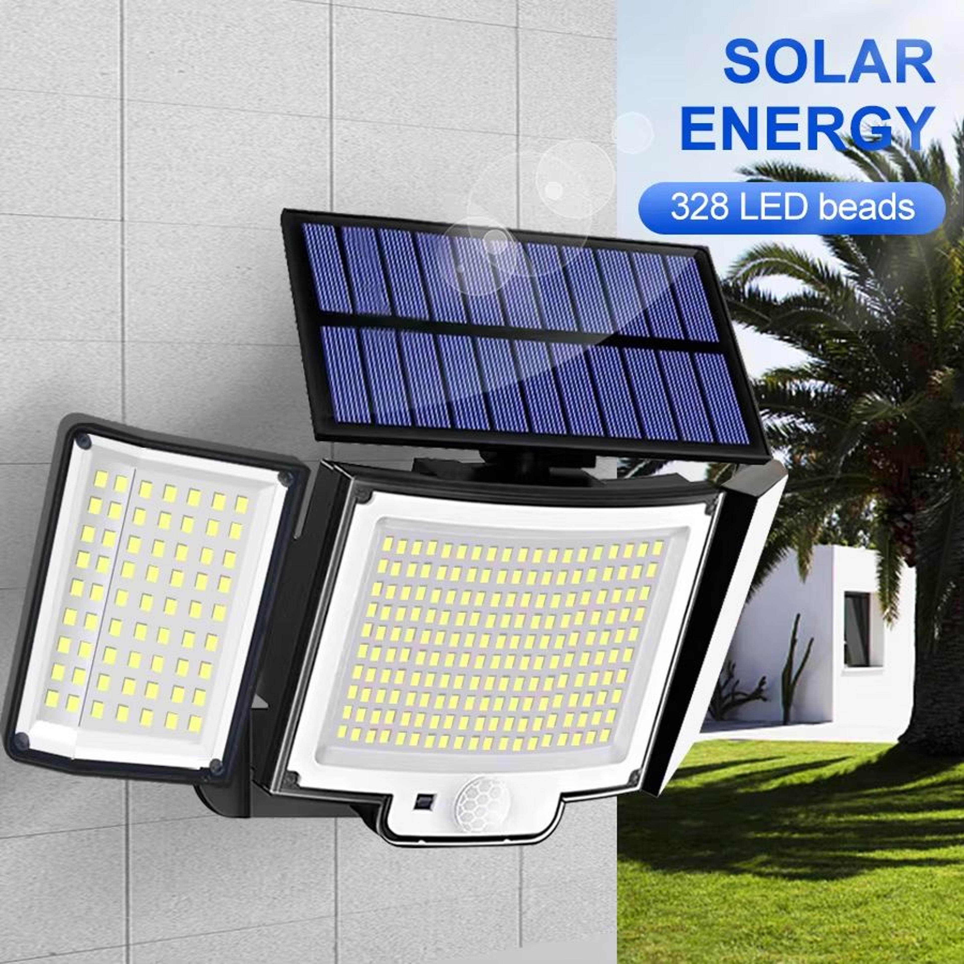 Super Bright Solar Motion Sensor Outdoor Light  328348 LED Waterproof Wall Lamp With 3 Lighting Mod