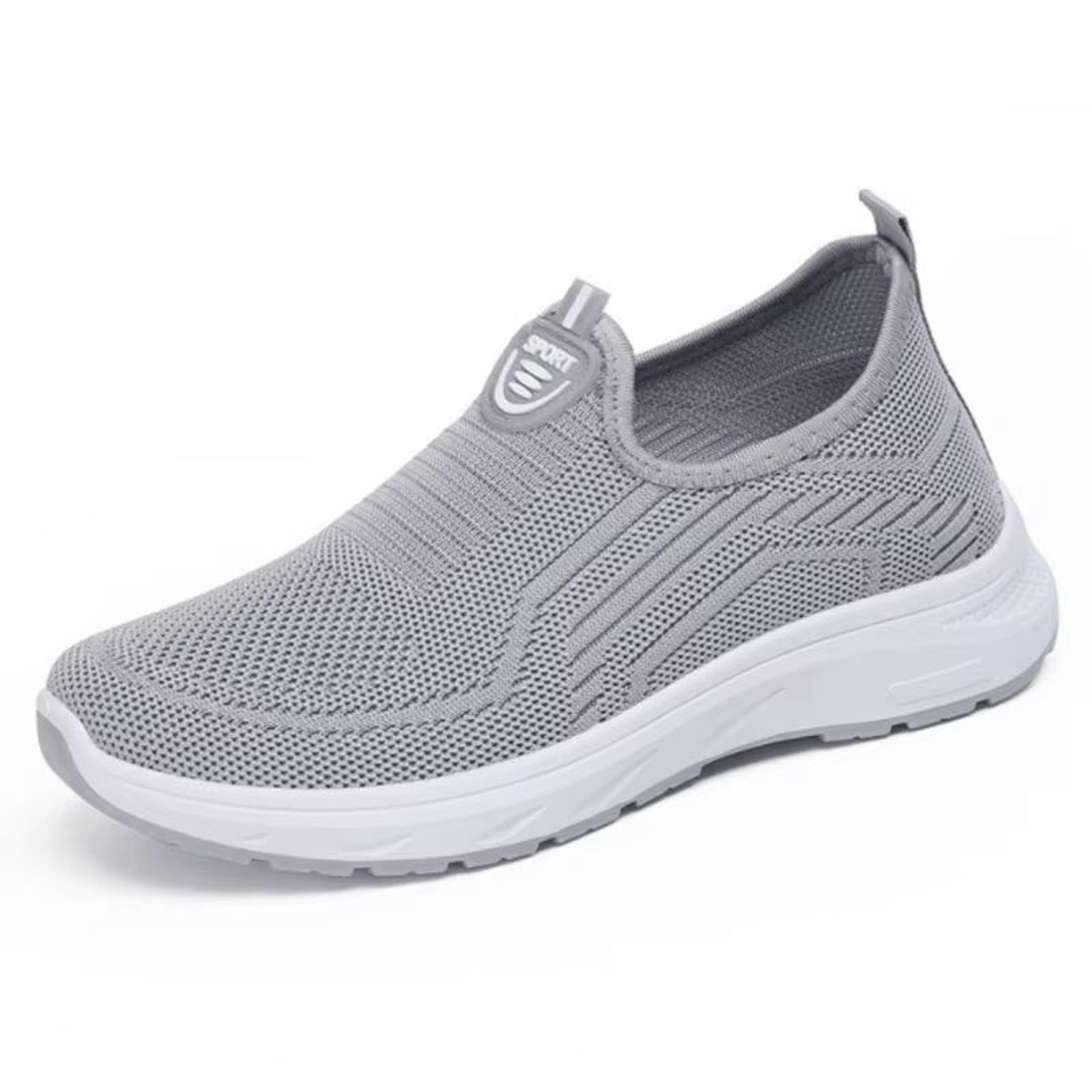 Women Breathable Slip On Sports Loafers Lightweight Barefoot Tennis Flats Casual Walking Shoes 8