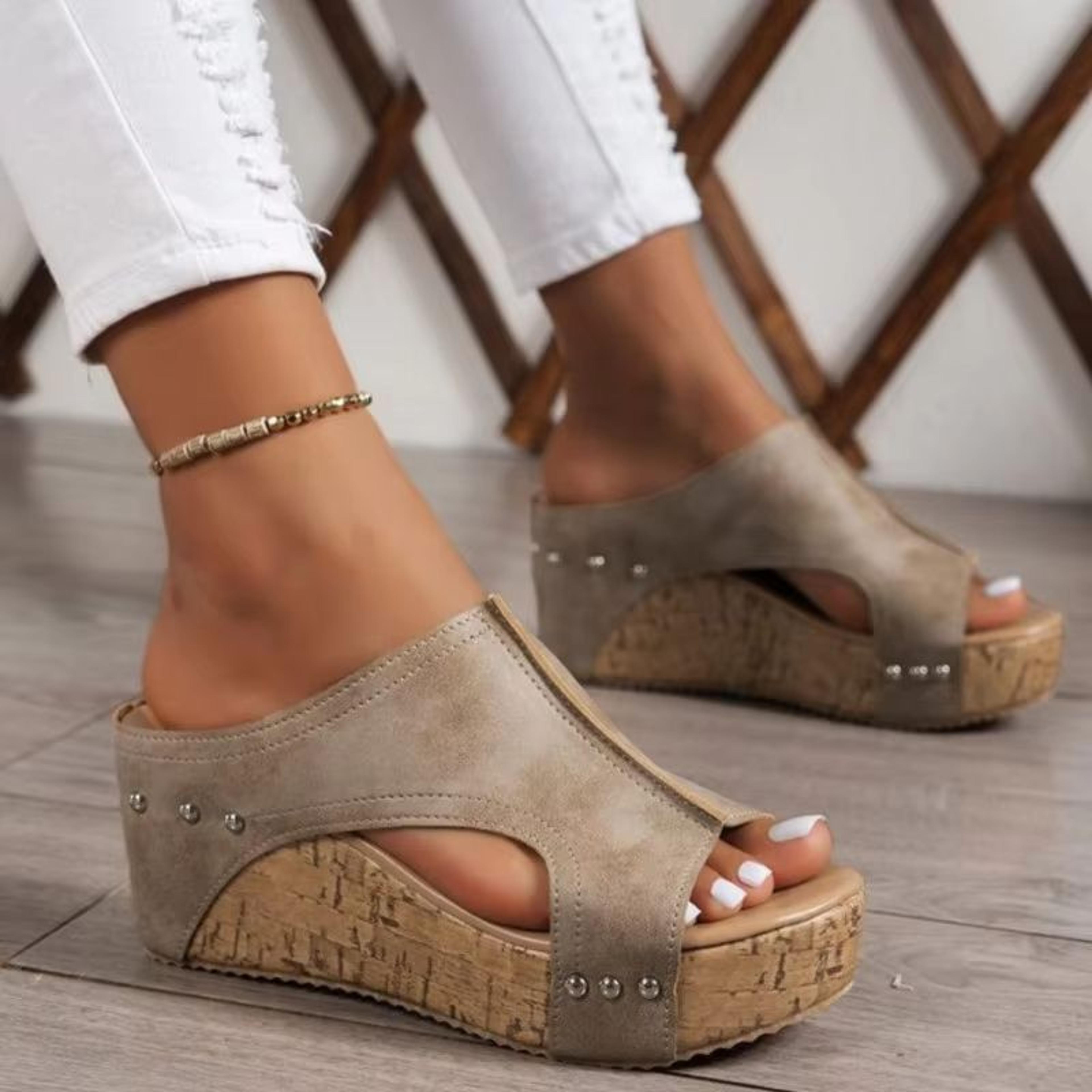 Effortless Chic Wedge Platform Summer Sandals 6