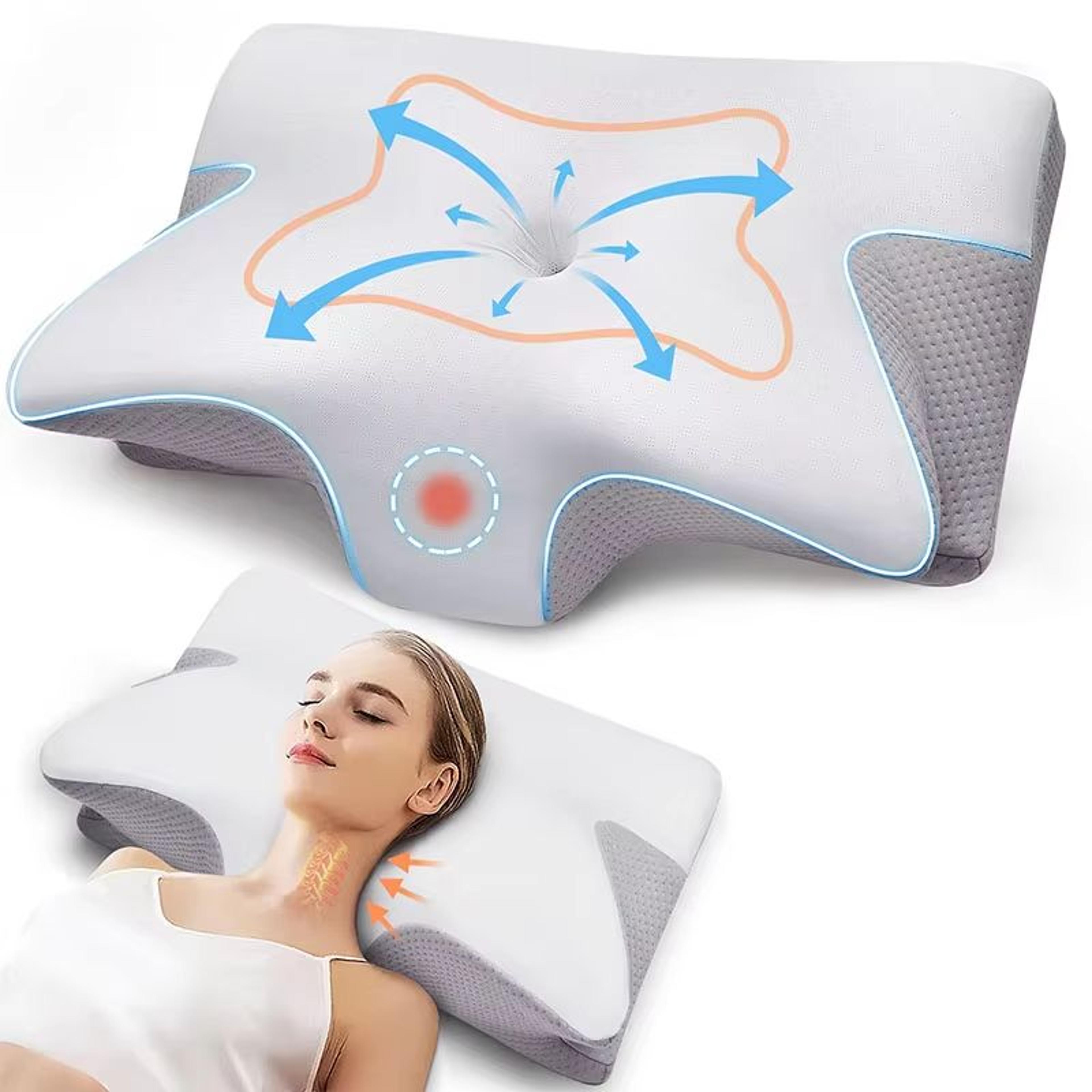 ErgoComfort Butterfly Memory Foam Cervical Neck Pillow 3